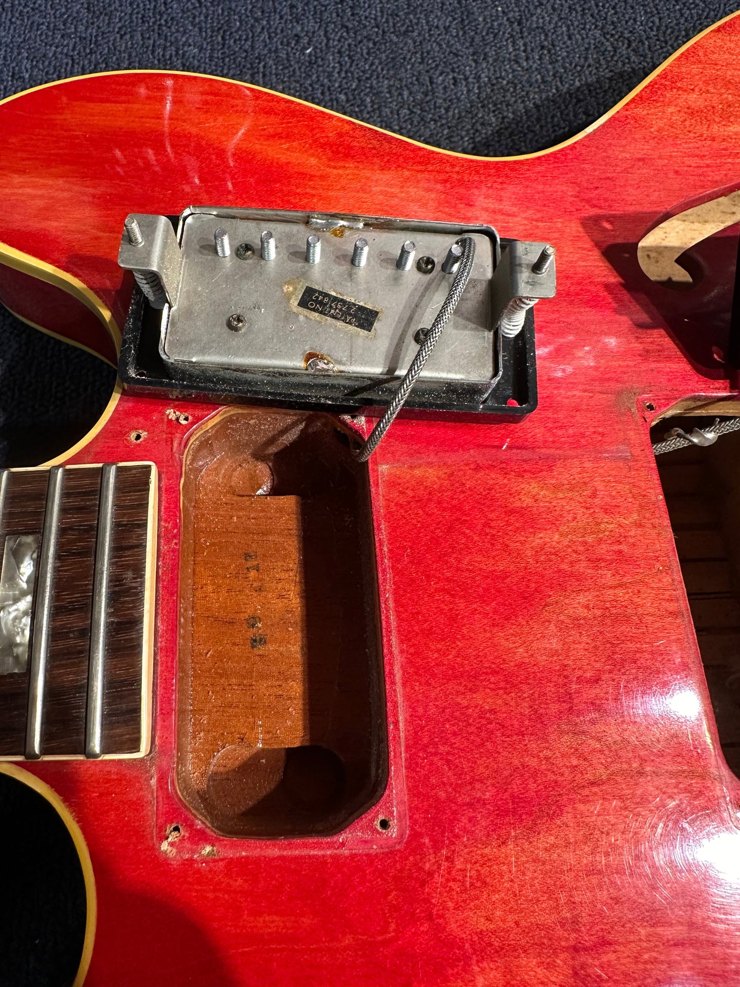 Gibson ES-335TD Cherry Red 1973 Electric Guitars / Semi-Hollow