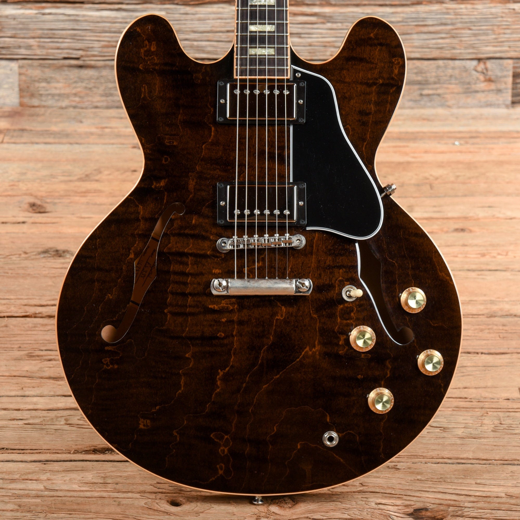 Gibson Memphis ES335 Block Figured Walnut 2018 Chicago Music Exchange