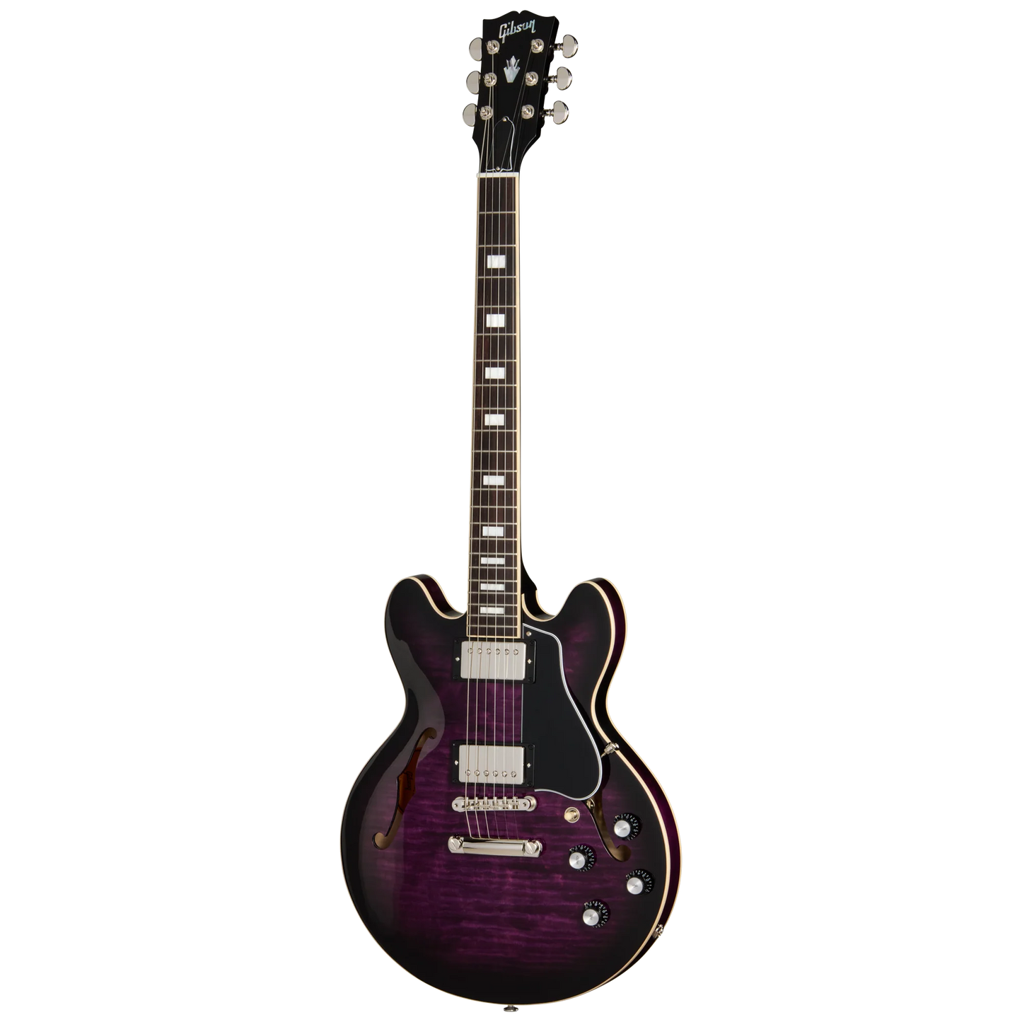 Gibson Modern ES-339 Figured Dark Purple Burst Electric Guitars / Semi-Hollow