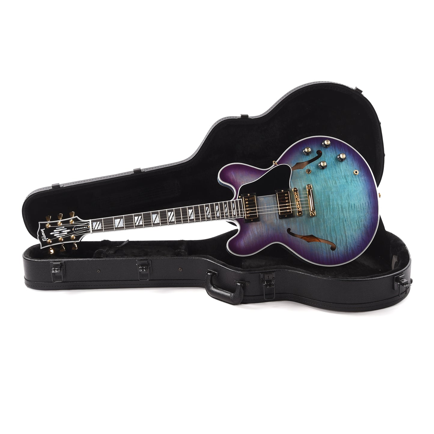 Gibson Modern ES Supreme AAA Maple Blueberry Burst Electric Guitars / Semi-Hollow