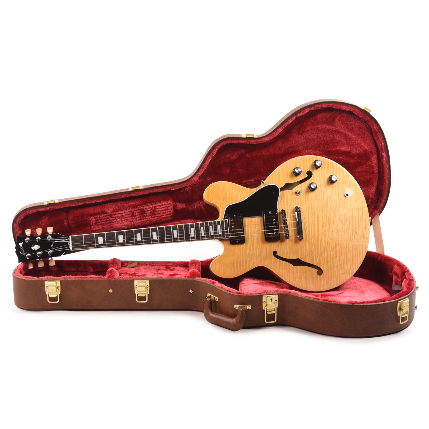 Gibson Original ES-335 Figured Antique Natural Electric Guitars / Semi-Hollow