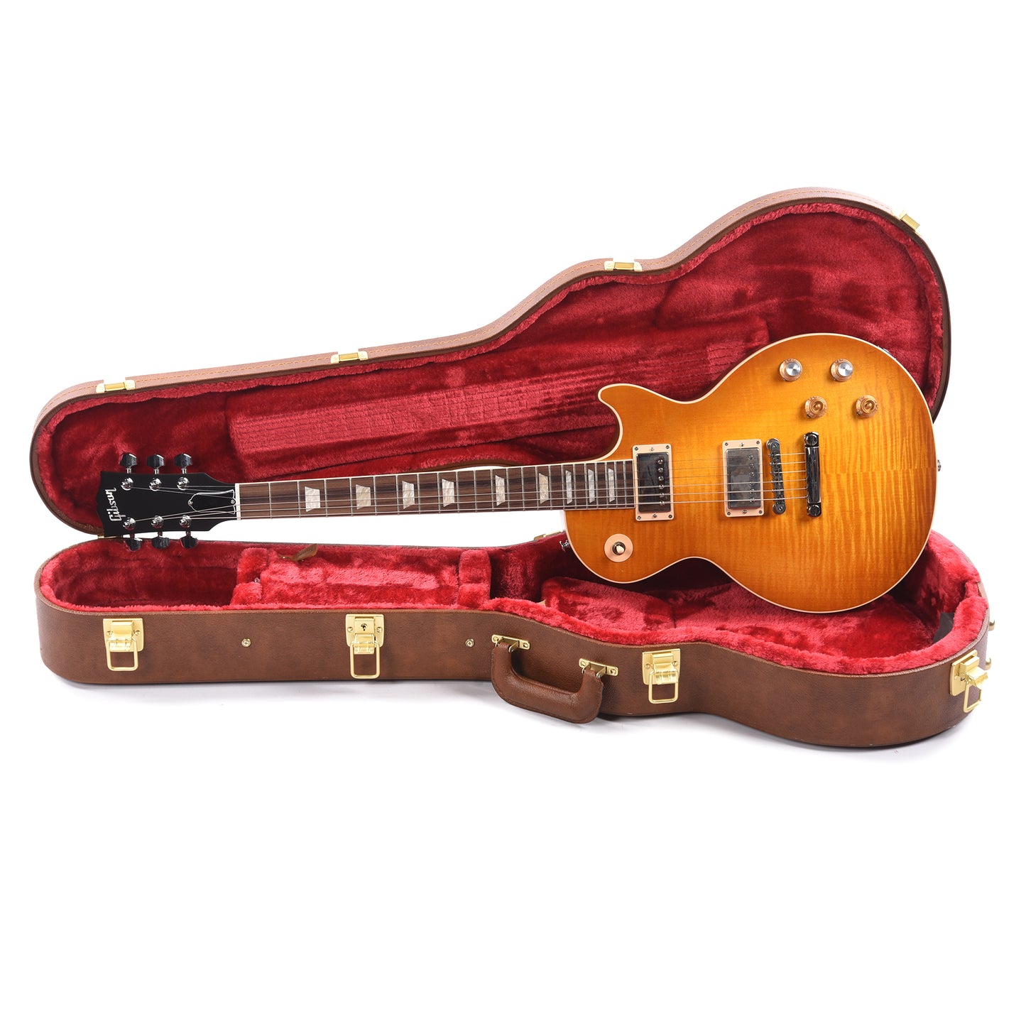 Gibson Artist Kirk Hammett "Greeny" Les Paul Standard Greeny Burst Electric Guitars / Solid Body