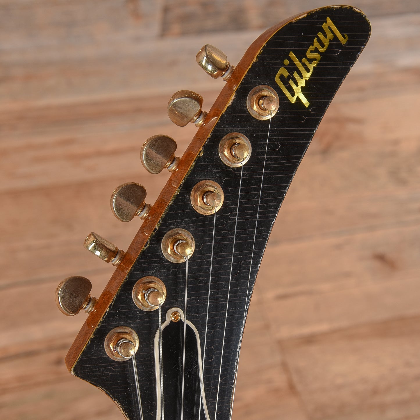 Gibson Custom '58 Explorer Aged "Clapton Cut" Natural 2018 Electric Guitars / Solid Body
