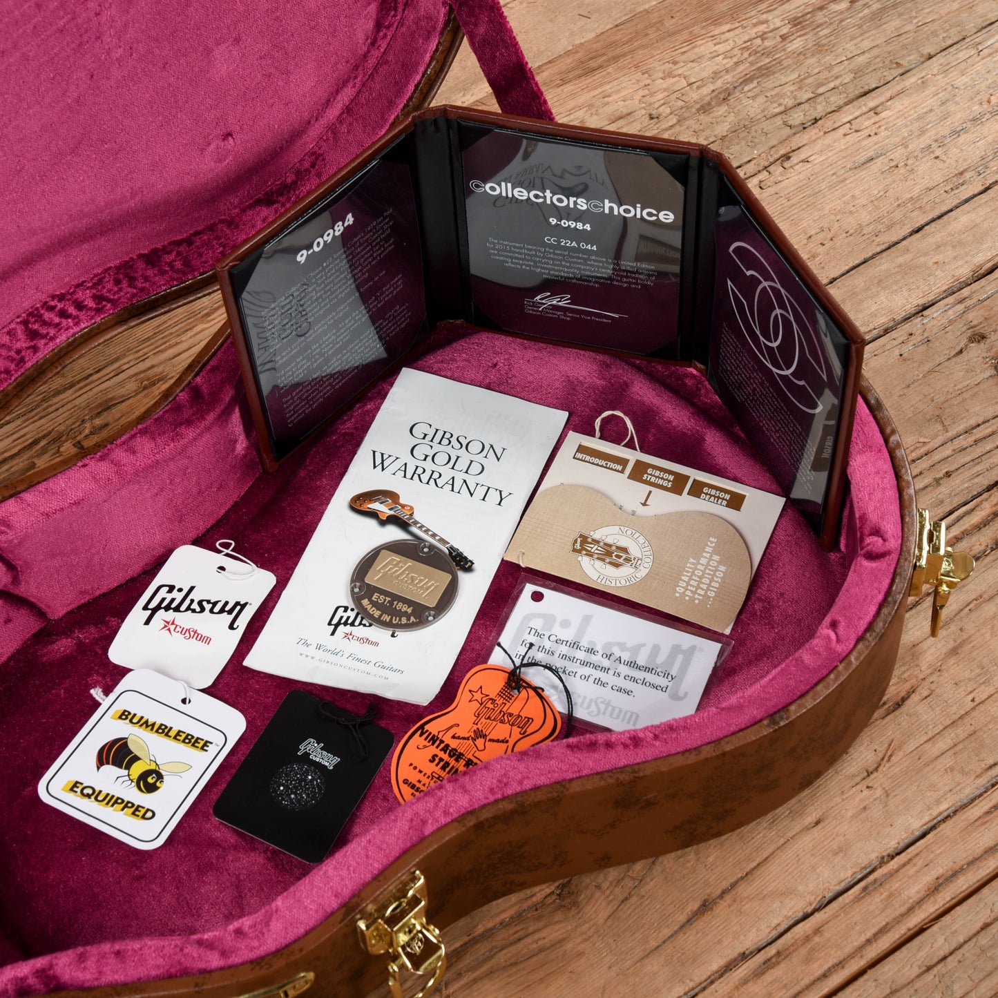 Gibson Custom Collector's Choice #22 Black Beauty Tommy Colletti 59 Les Paul Custom Reissue Ebony 2015 Electric Guitars / Solid Body