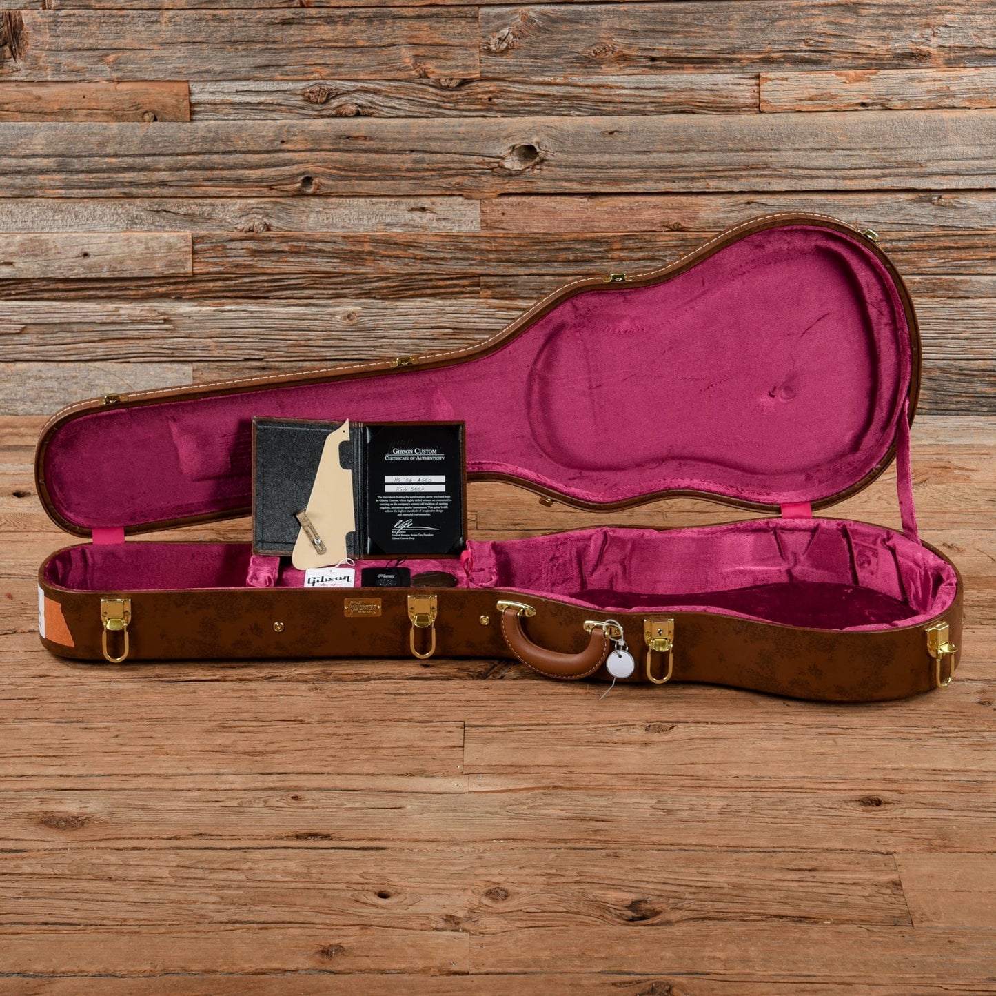 Gibson Custom Historic Select '56 Les Paul Aged Ebony 2015 Electric Guitars / Solid Body