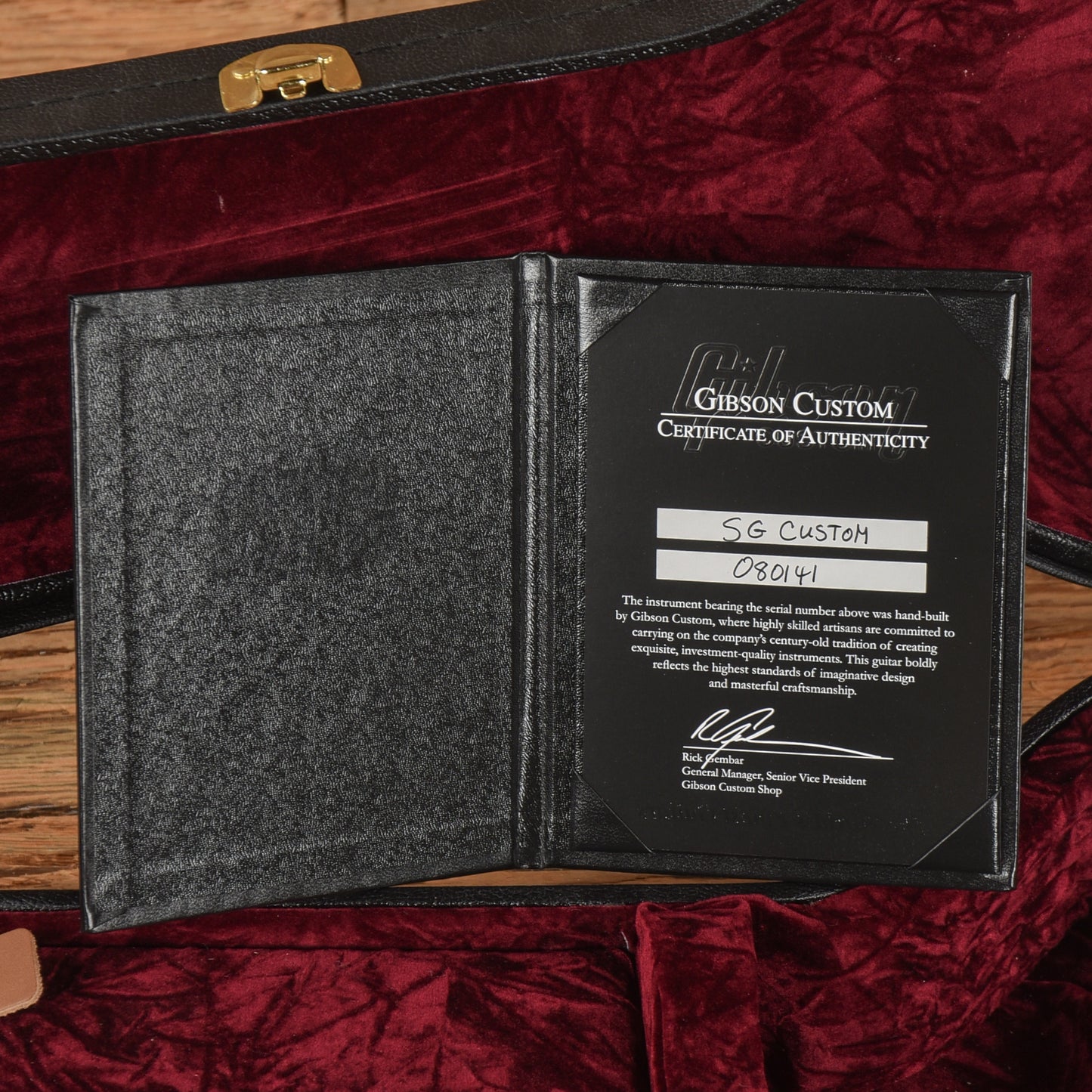 Gibson Custom SG Custom Walnut 2018 Electric Guitars / Solid Body