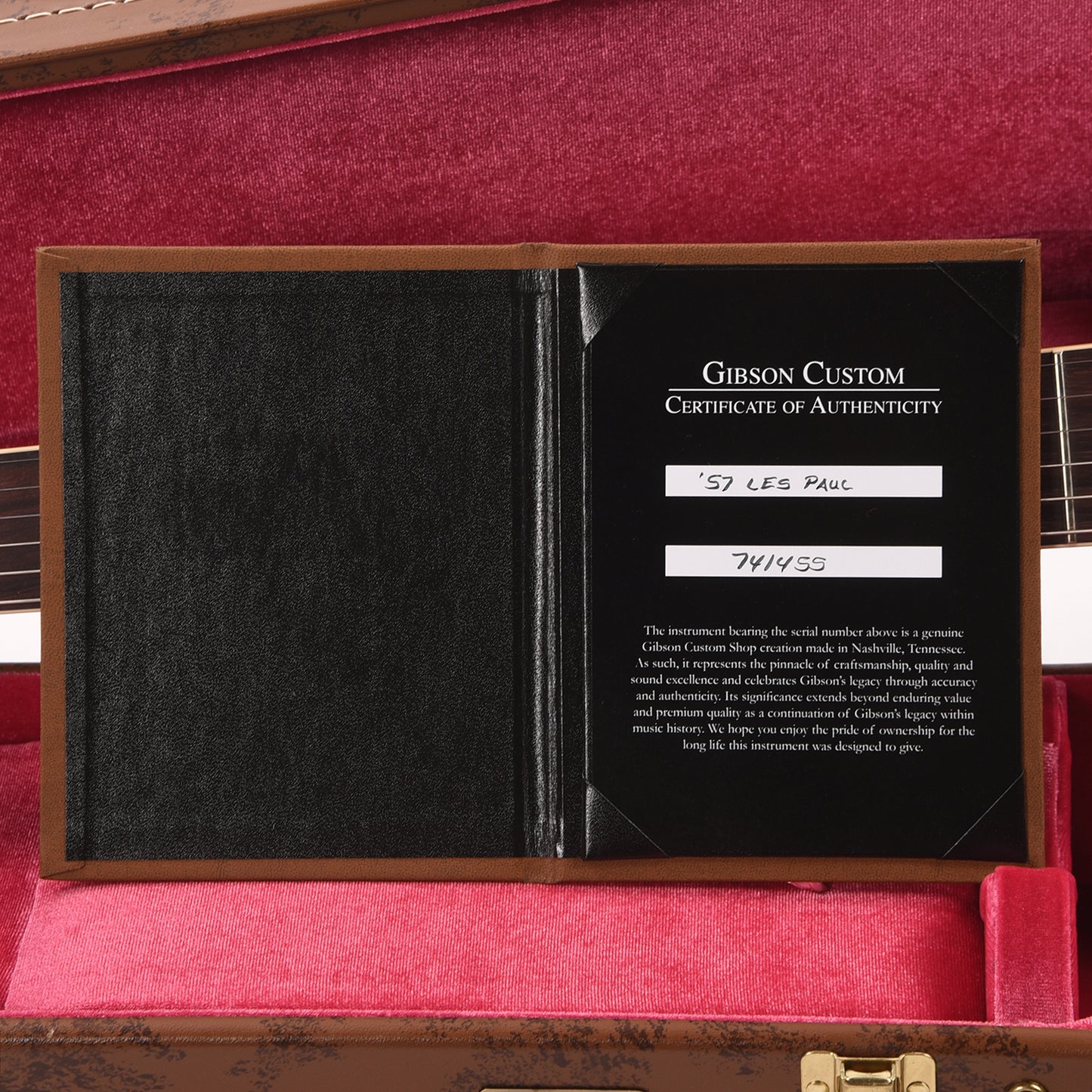 Gibson Custom Shop 1957 Les Paul Goldtop "CME Spec" Darkback VOS w/59 Carmelita Neck Electric Guitars / Solid Body