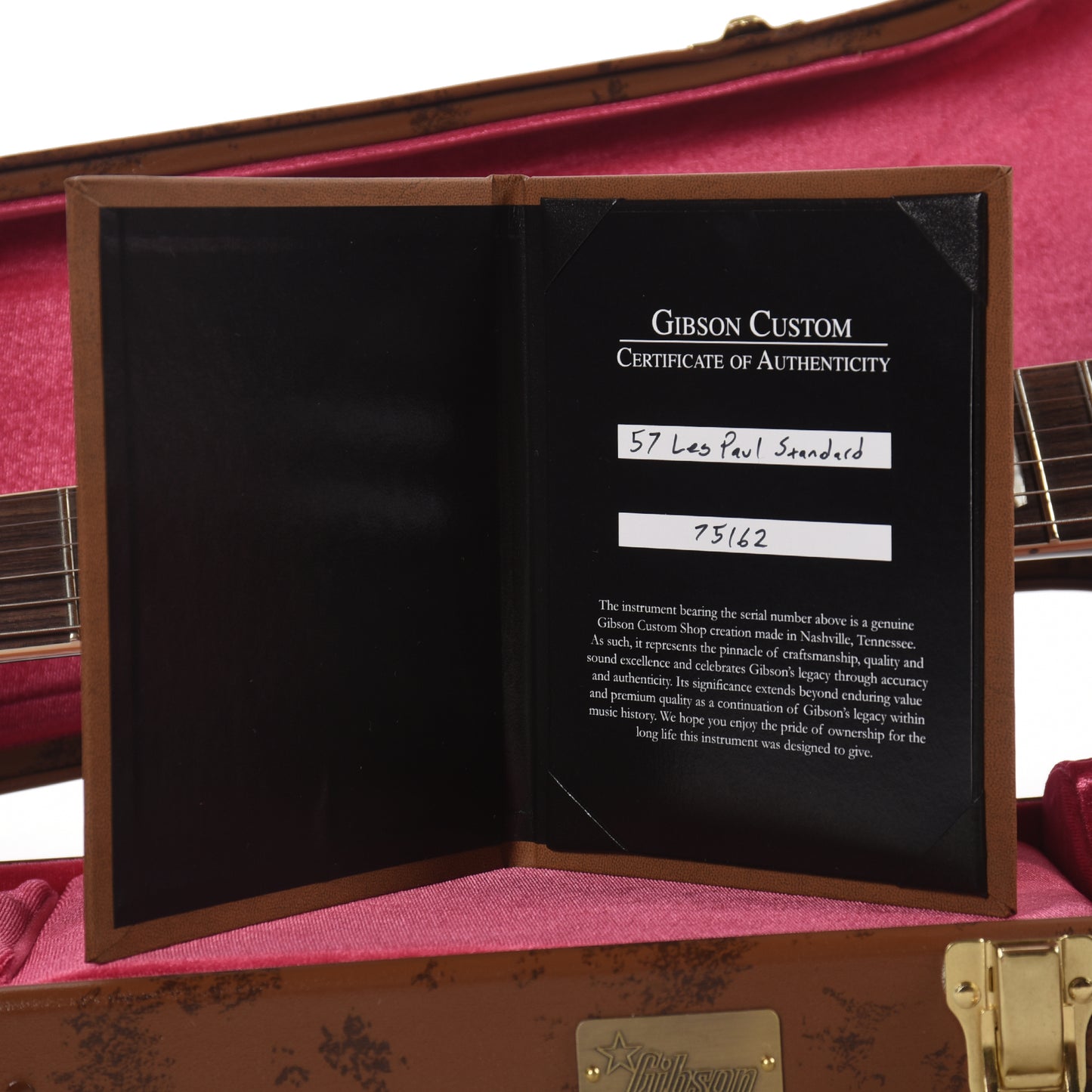 Gibson Custom Shop 1957 Les Paul Goldtop "CME Spec" Double Gold Darkback VOS w/59 Carmelita Neck Electric Guitars / Solid Body