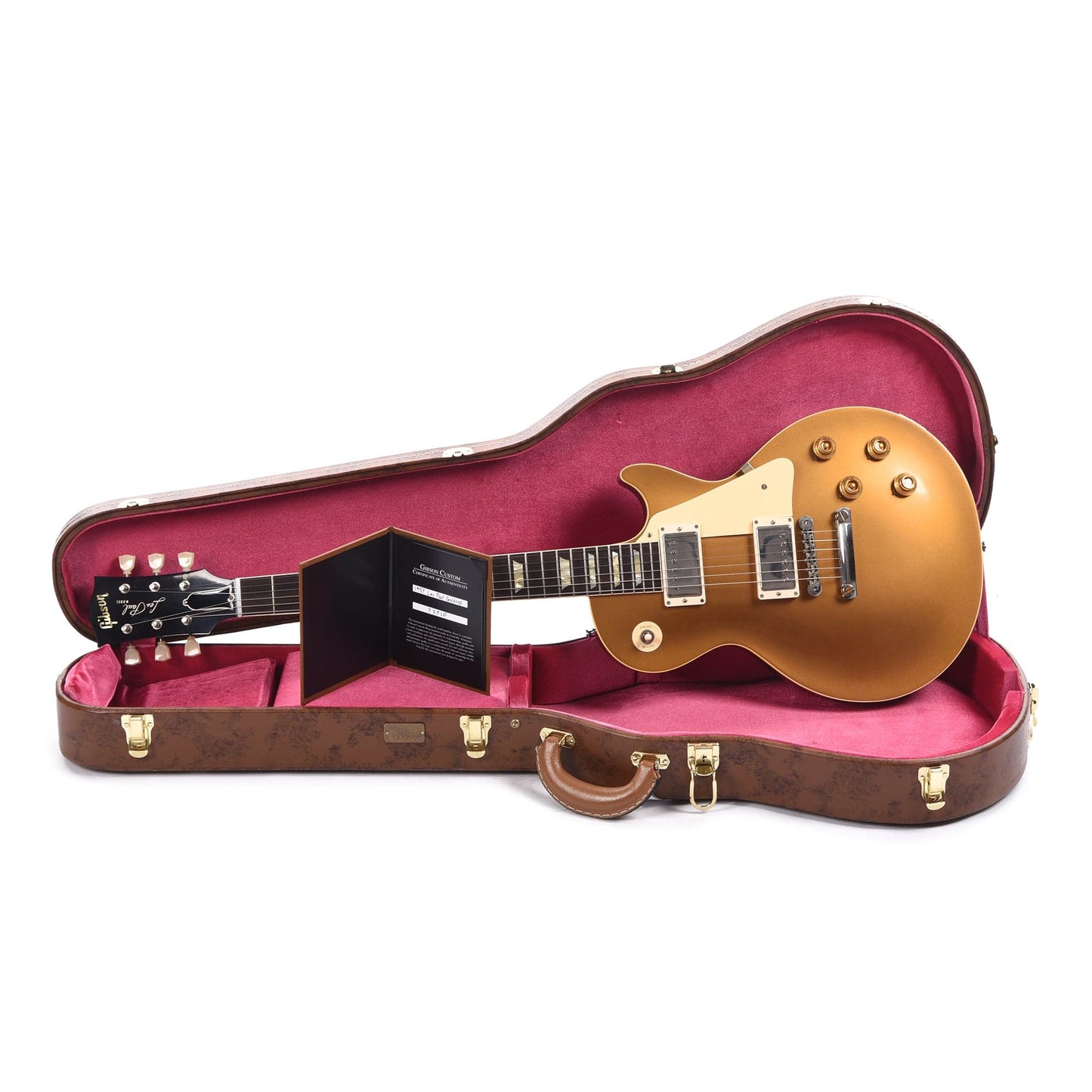 Gibson Custom Shop 1957 Les Paul Goldtop Darkback Reissue Double Gold VOS Electric Guitars / Solid Body
