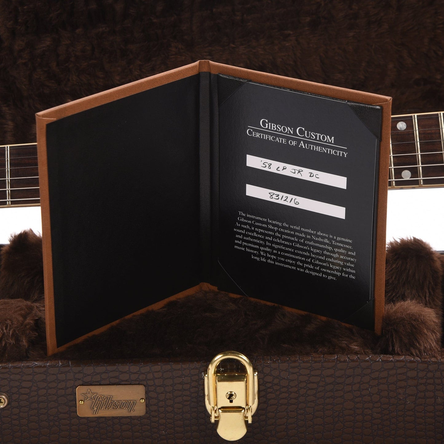 Gibson Custom Shop 1958 Les Paul Junior Doublecut Slim Neck Heather Poly VOS w/Stinger Electric Guitars / Solid Body