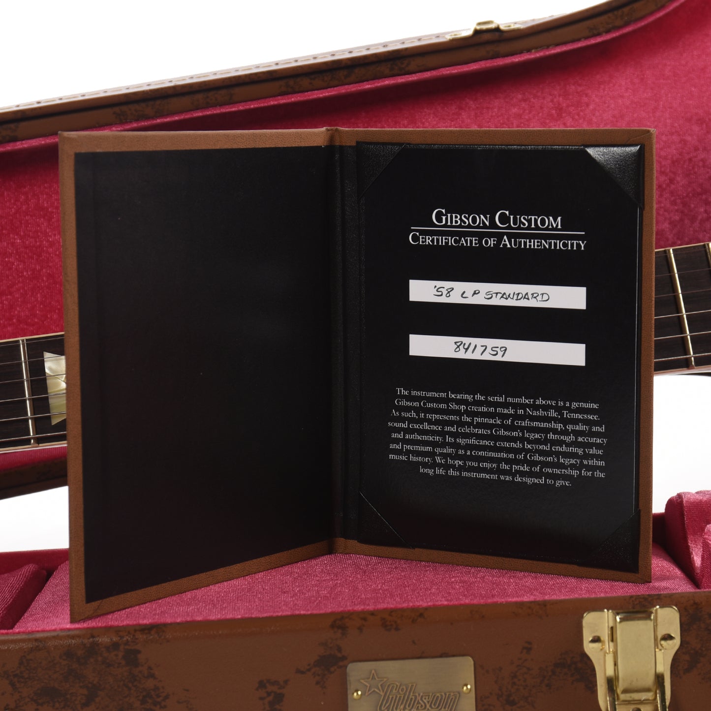 Gibson Custom Shop 1958 Les Paul Standard "CME Spec" Slow Iced Tea Fade VOS w/60 V2 Neck Profile Electric Guitars / Solid Body