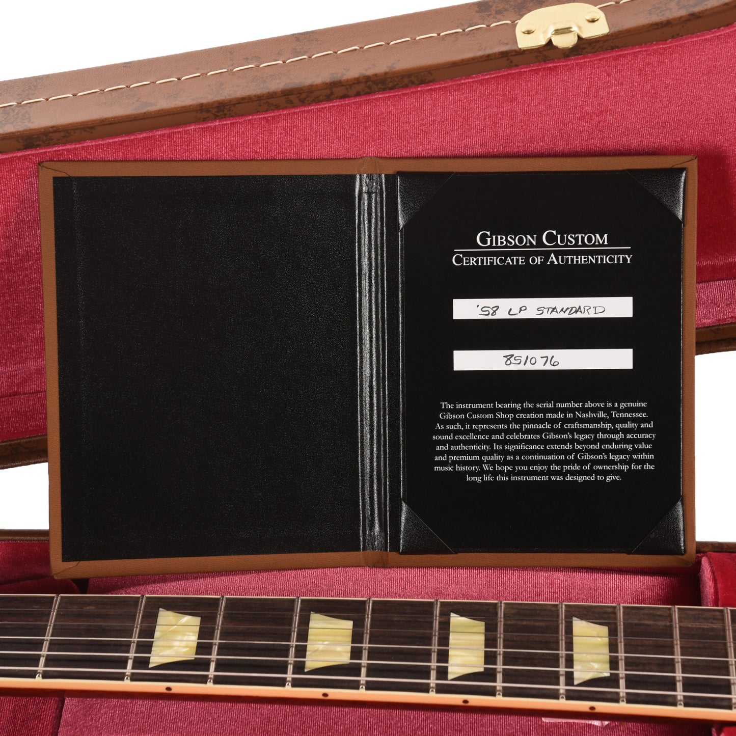 Gibson Custom Shop 1958 Les Paul Standard Reissue Iced Tea Burst VOS Electric Guitars / Solid Body