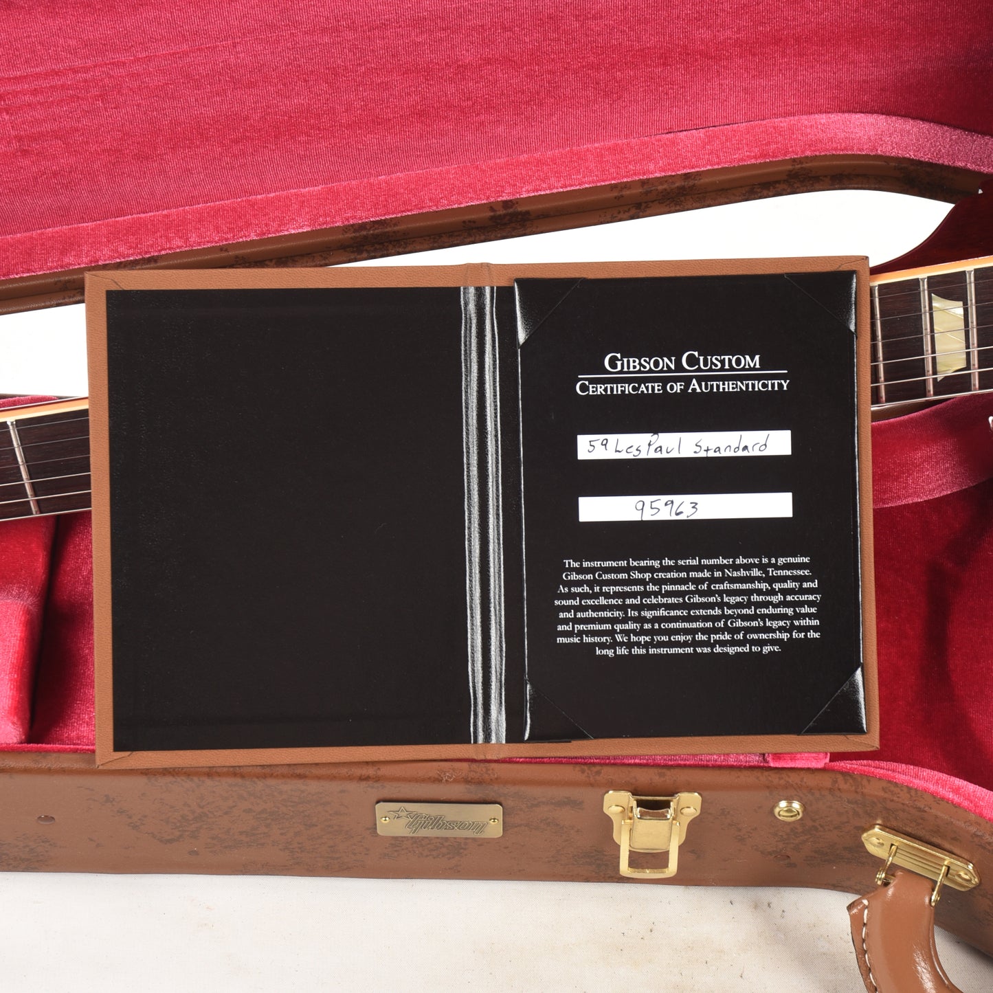 Gibson Custom Shop 1959 Les Paul Standard "CME Spec" Royal Tea Burst Gloss w/59 Carmelita Neck Electric Guitars / Solid Body