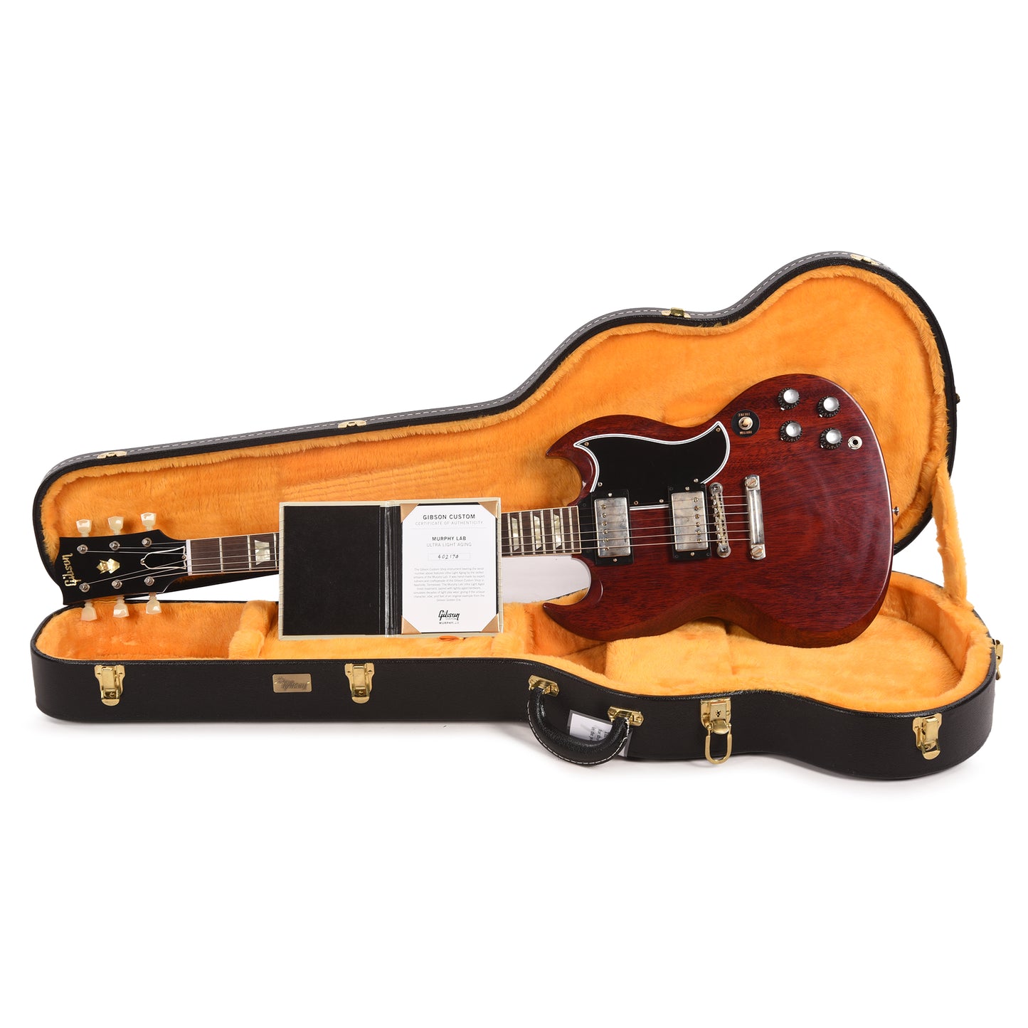 Gibson Custom Shop 1964 SG Standard "CME Spec" True Historic Red Aniline Dye Murphy Lab Ultra Light Aged Electric Guitars / Solid Body