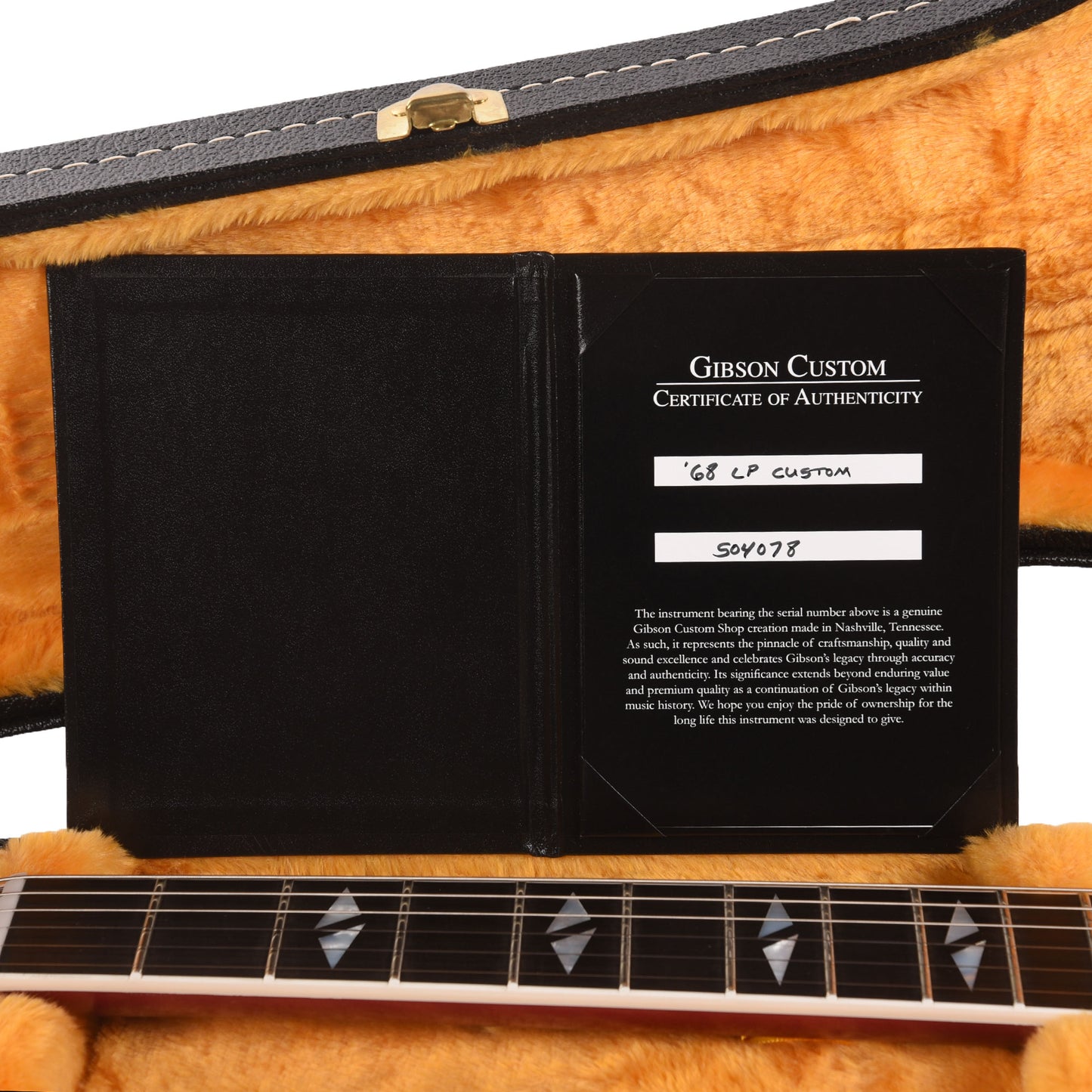 Gibson Custom Shop 1968 Les Paul Custom "CME Spec" LEFTY Ultra Violet Gloss w/Ebony Fingerboard & Split Diamond Electric Guitars / Solid Body