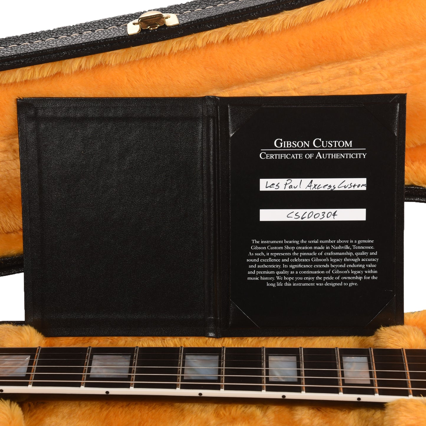 Gibson Custom Shop Les Paul Axcess Custom Ebony Gloss w/Floyd Rose Electric Guitars / Solid Body
