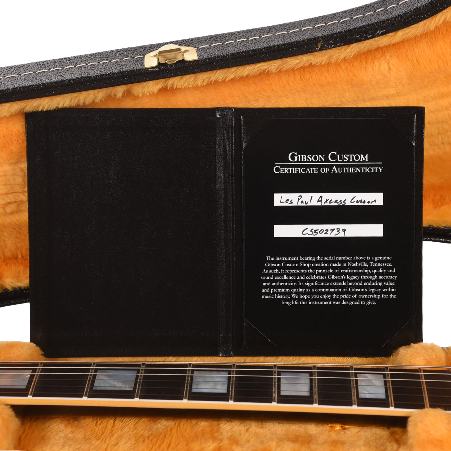 Gibson Custom Shop Les Paul Axcess Custom LEFTY Heavy Antique Silverburst Gloss w/Stop Bar Electric Guitars / Solid Body
