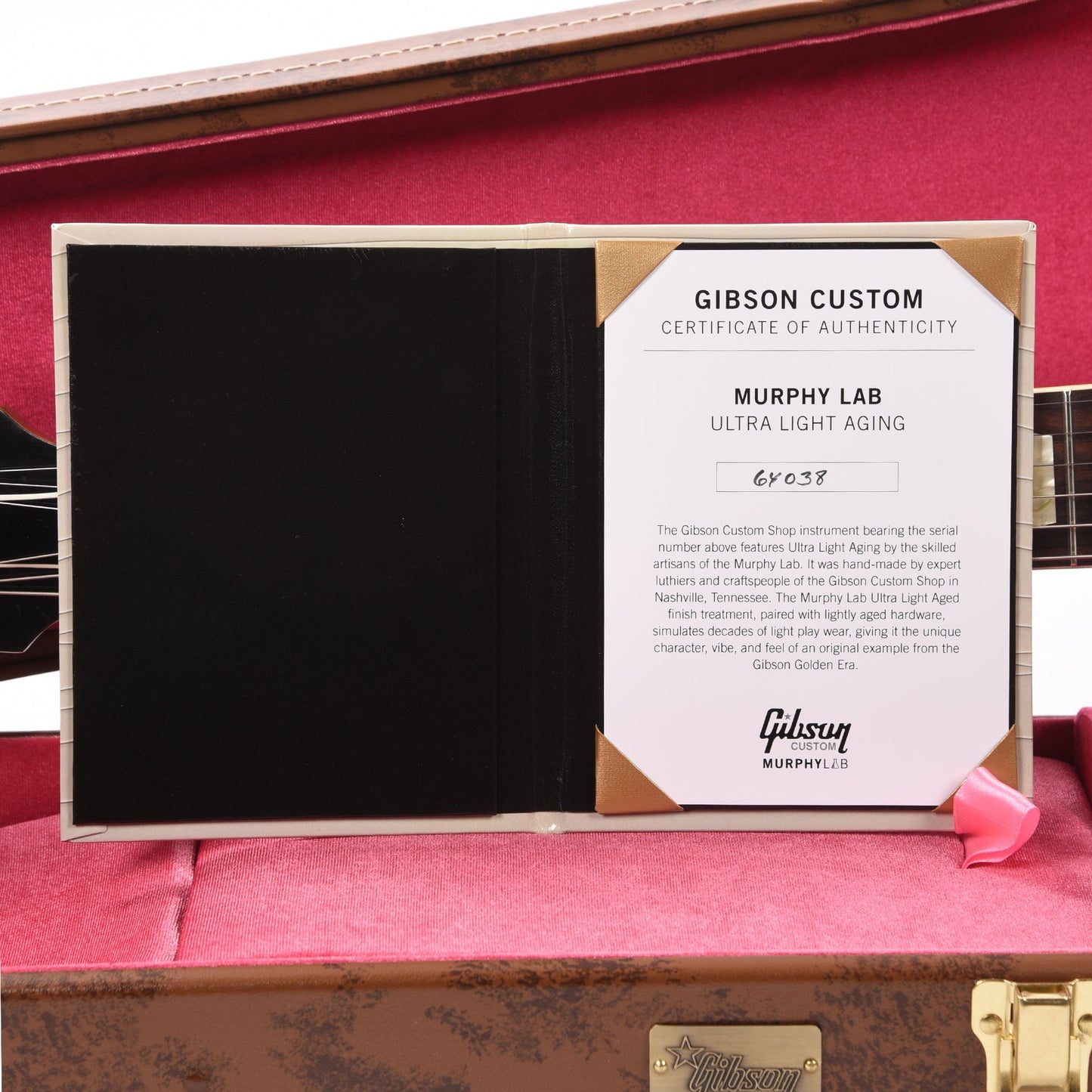 Gibson Custom Shop Murphy Lab 1956 Les Paul Goldtop Reissue Double Gold Ultra Light Aged Electric Guitars / Solid Body