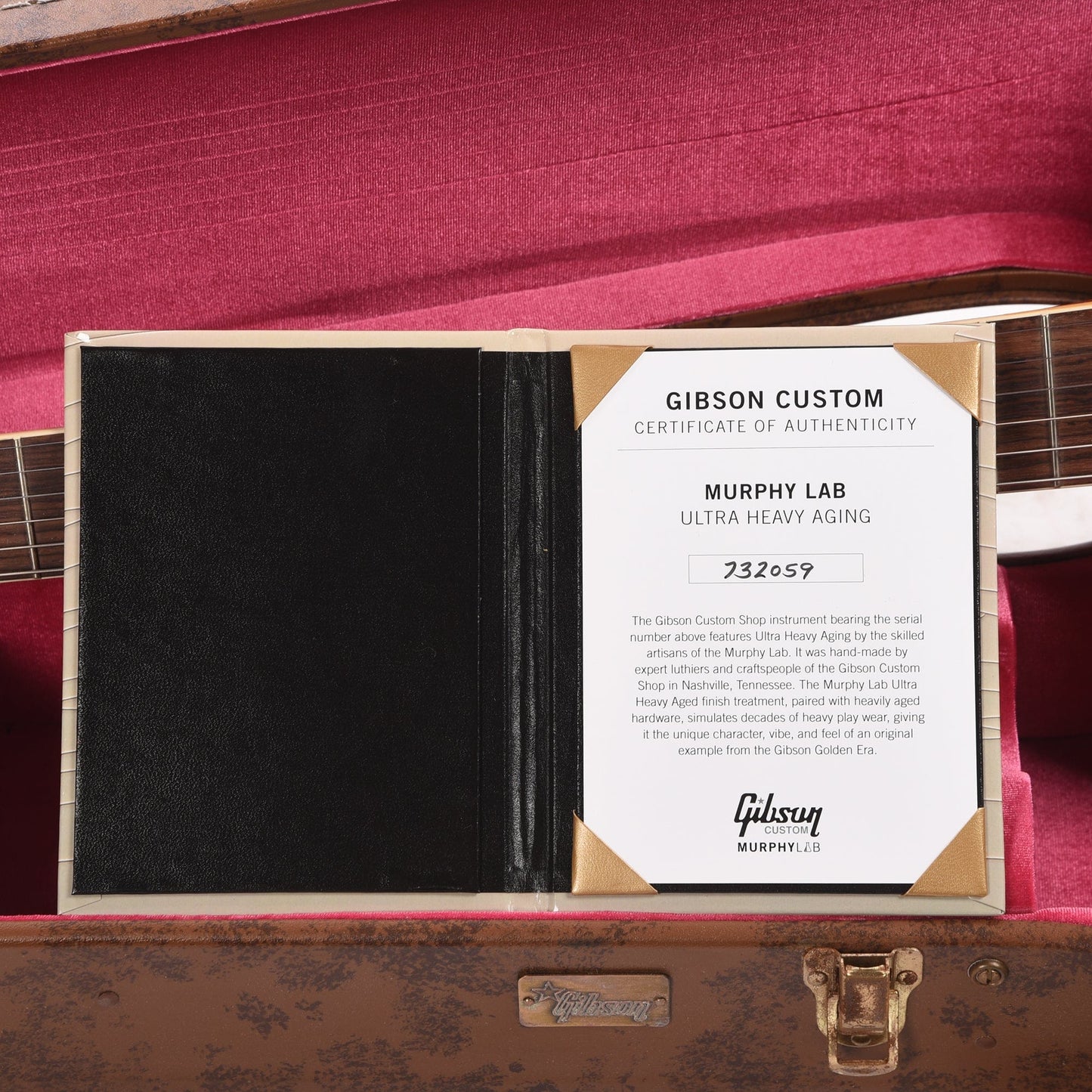 Gibson Custom Shop Murphy Lab 1957 Les Paul Goldtop Reissue Double Gold Ultra Heavy Aged Electric Guitars / Solid Body