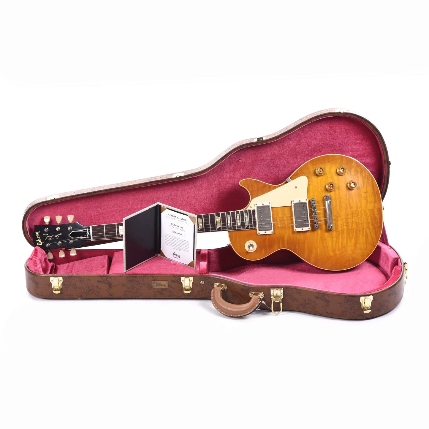 Gibson Custom Shop Murphy Lab 1959 Les Paul Standard "CME Spec" Dirty Lemon Fade Ultra Light Aged Electric Guitars / Solid Body