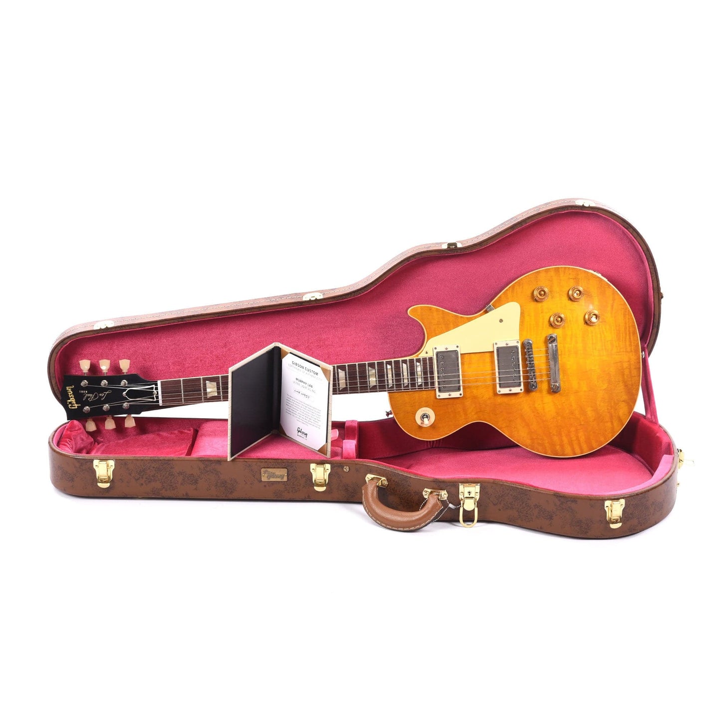 Gibson Custom Shop Murphy Lab 1959 Les Paul Standard "CME Spec" Dirty Lemon Fade Ultra Light Aged Electric Guitars / Solid Body