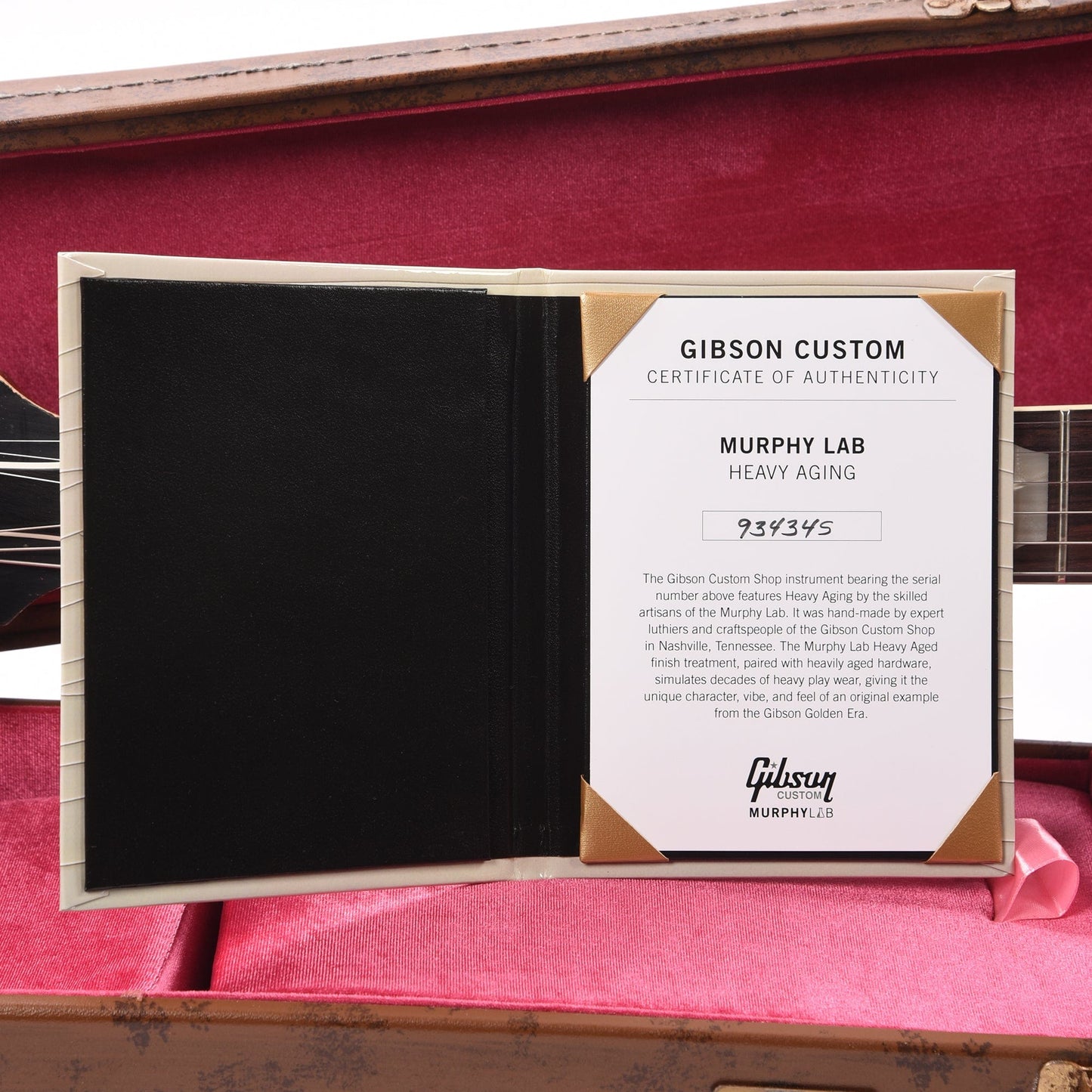 Gibson Custom Shop Murphy Lab 1959 Les Paul Standard Reissue Slow Iced Tea Fade Heavy Aged Electric Guitars / Solid Body