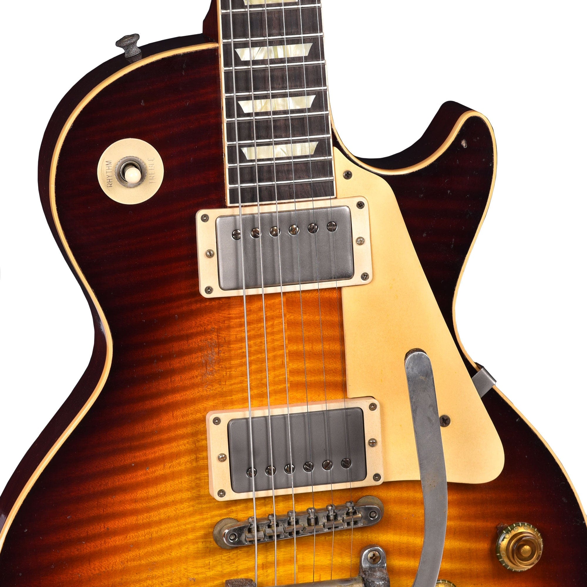 Gibson Custom Shop Murphy Lab Brazilian Rosewood Limited Edition 1959 Les Paul Standard Aged Tom's Tri-Burst w/Bigsby Electric Guitars / Solid Body