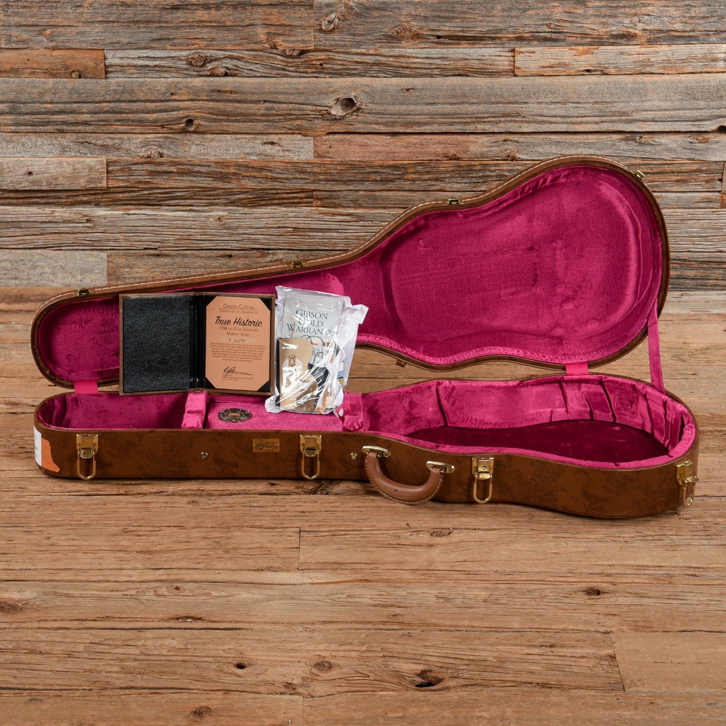 Gibson Custom True Historic '58 Les Paul Standard Murphy Aged Aged Cherry Sunburst 2016 Electric Guitars / Solid Body