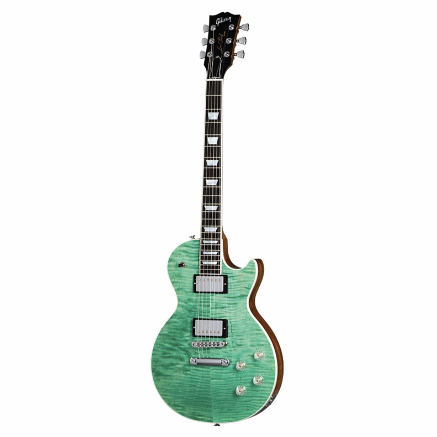 Gibson Les Paul Modern Figured Seafoam Green Electric Guitars / Solid Body