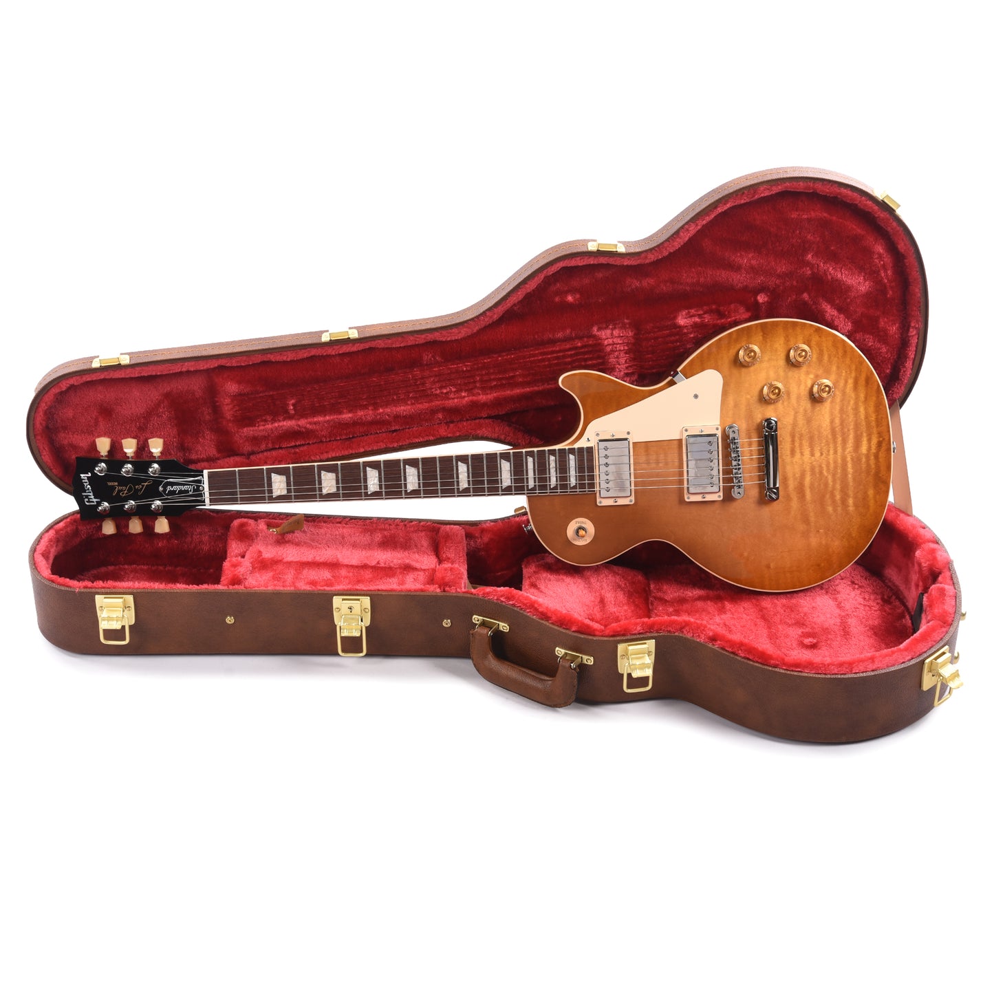 Gibson Original Les Paul Standard '50s Dirty Lemon Burst Electric Guitars / Solid Body