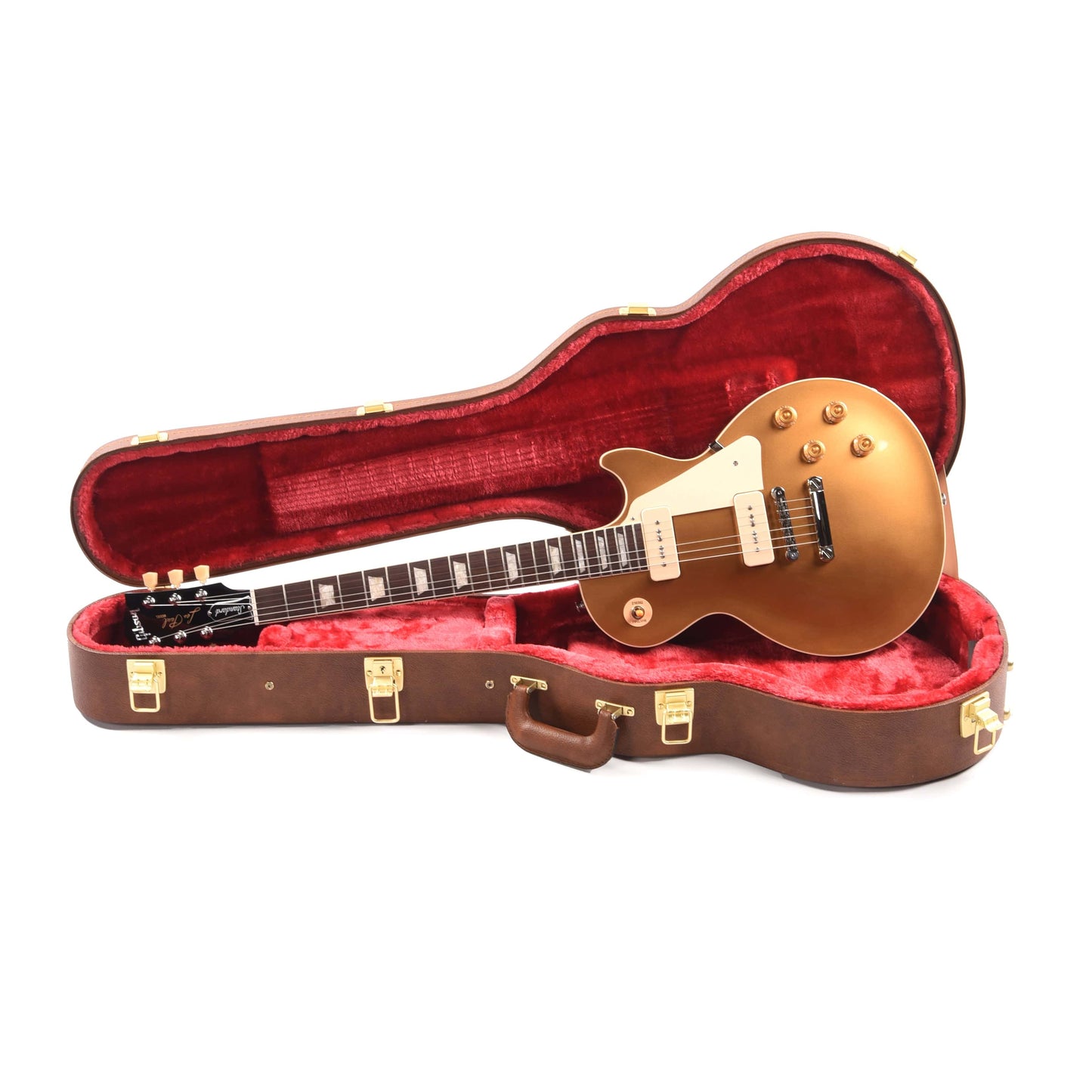 Gibson Original Les Paul Standard '50s P-90 Gold Top Electric Guitars / Solid Body