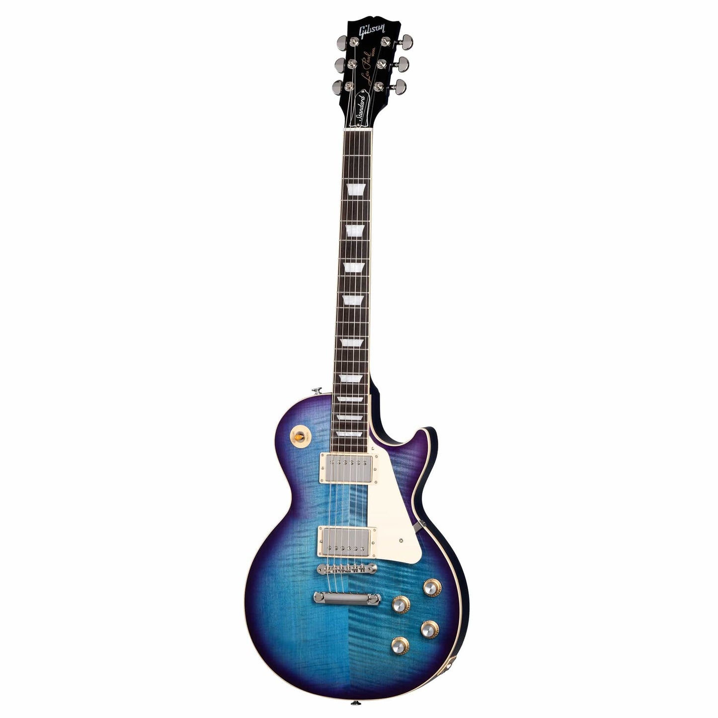 Gibson Original Les Paul Standard '60s Figured Top Blueberry Burst Electric Guitars / Solid Body