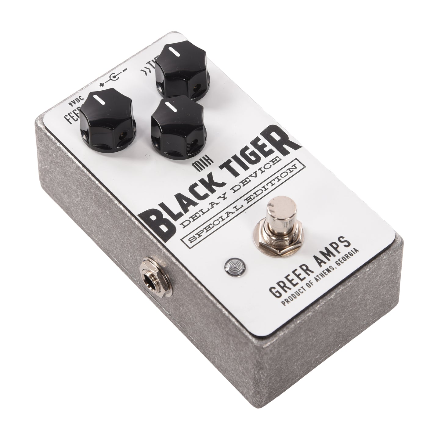 Greer Amps Special Edition Black Tiger Delay Pedal White Effects and Pedals / Delay