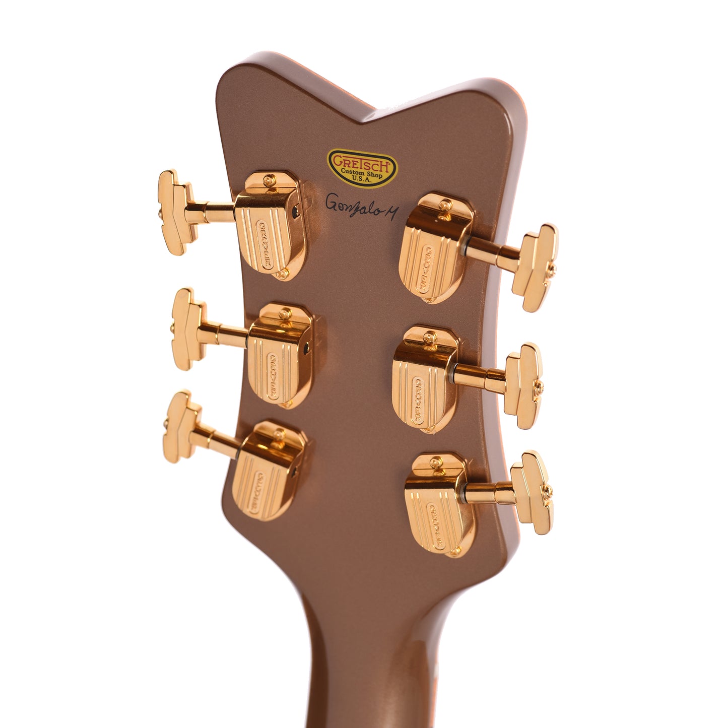 Gretsch Custom Shop G6136T-59 Falcon NOS Medium Palomino Metallic Master Built by Gonzalo Madrigal Electric Guitars / Hollow Body