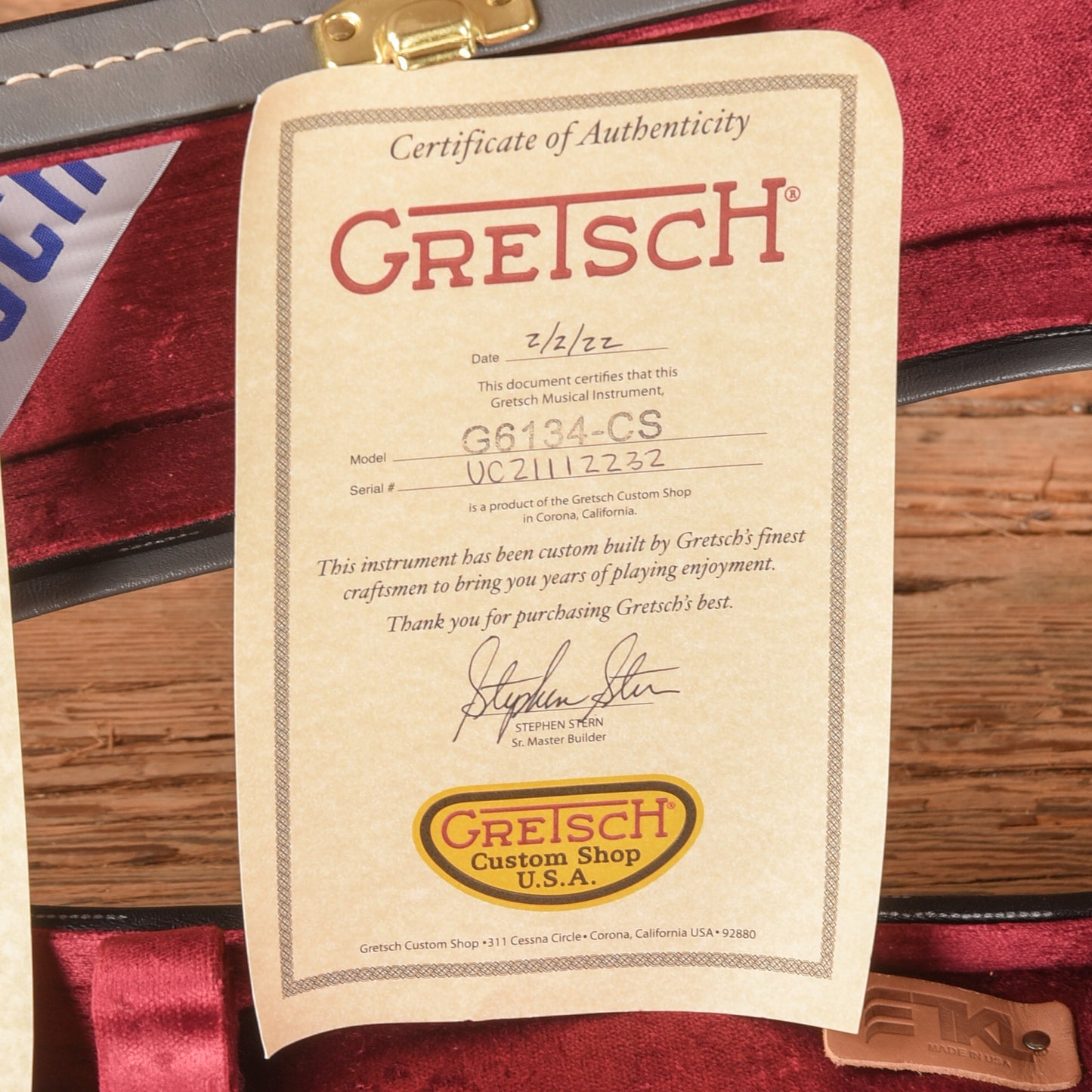 Gretsch G6134-CS Black Paisley 2021 - Zac Brown