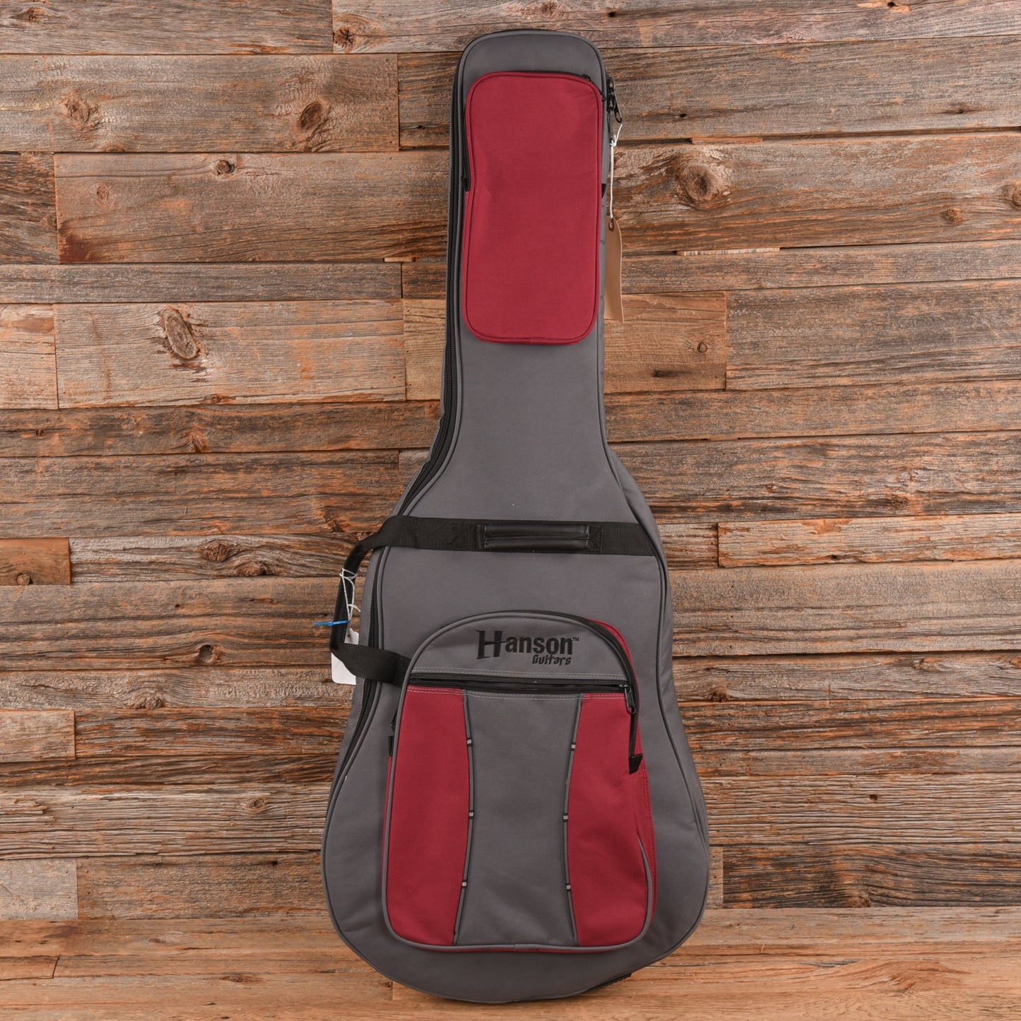 Hanson Chicagoan Black Electric Guitars / Semi-Hollow