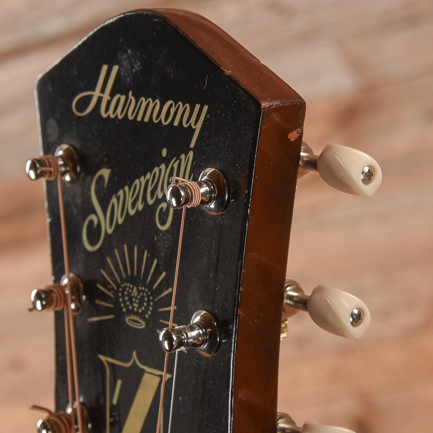 Harmony H1260 Sovereign Natural 1960s Acoustic Guitars / Jumbo