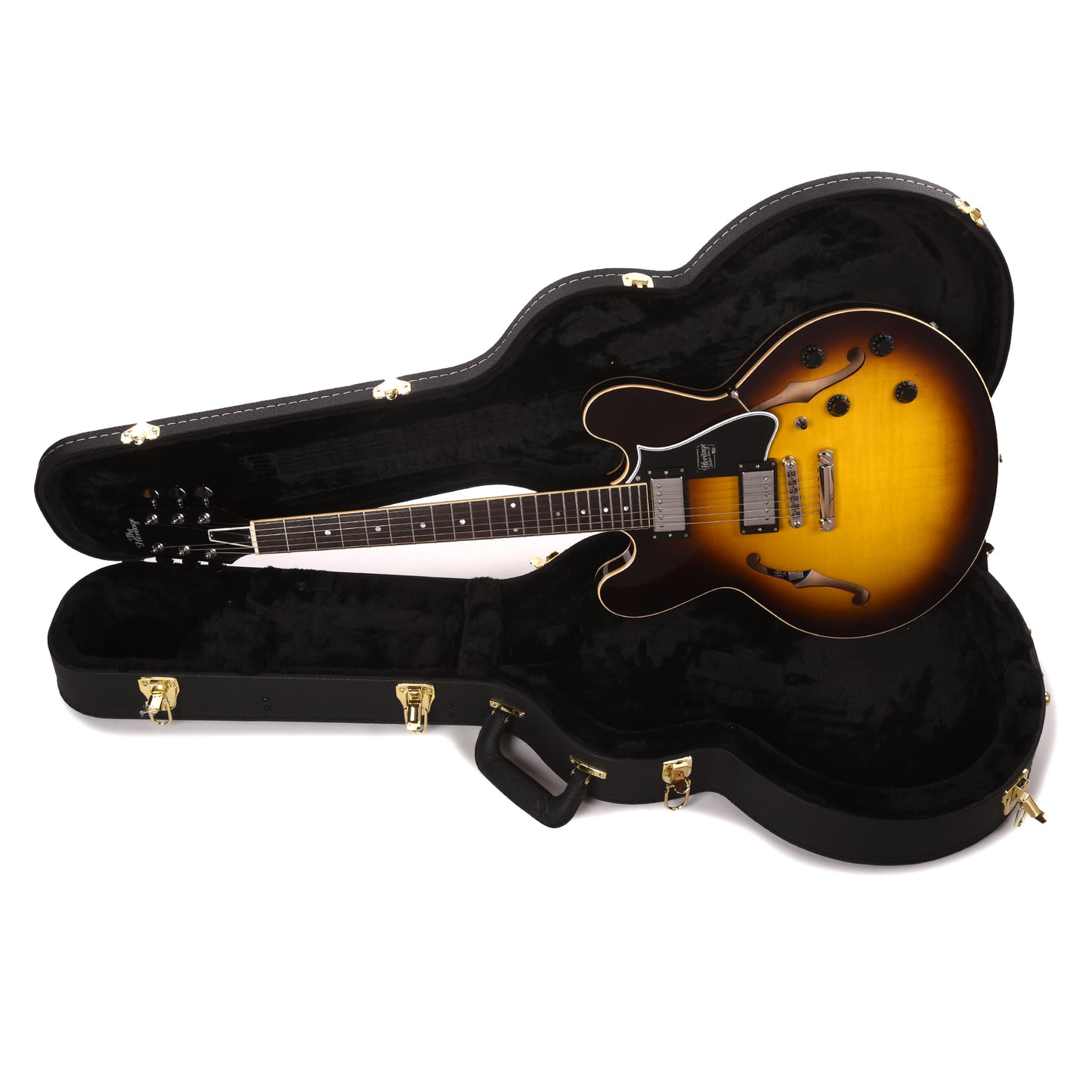 Heritage Standard H-535 Semi-Hollow Body Original Sunburst Electric Guitars / Semi-Hollow