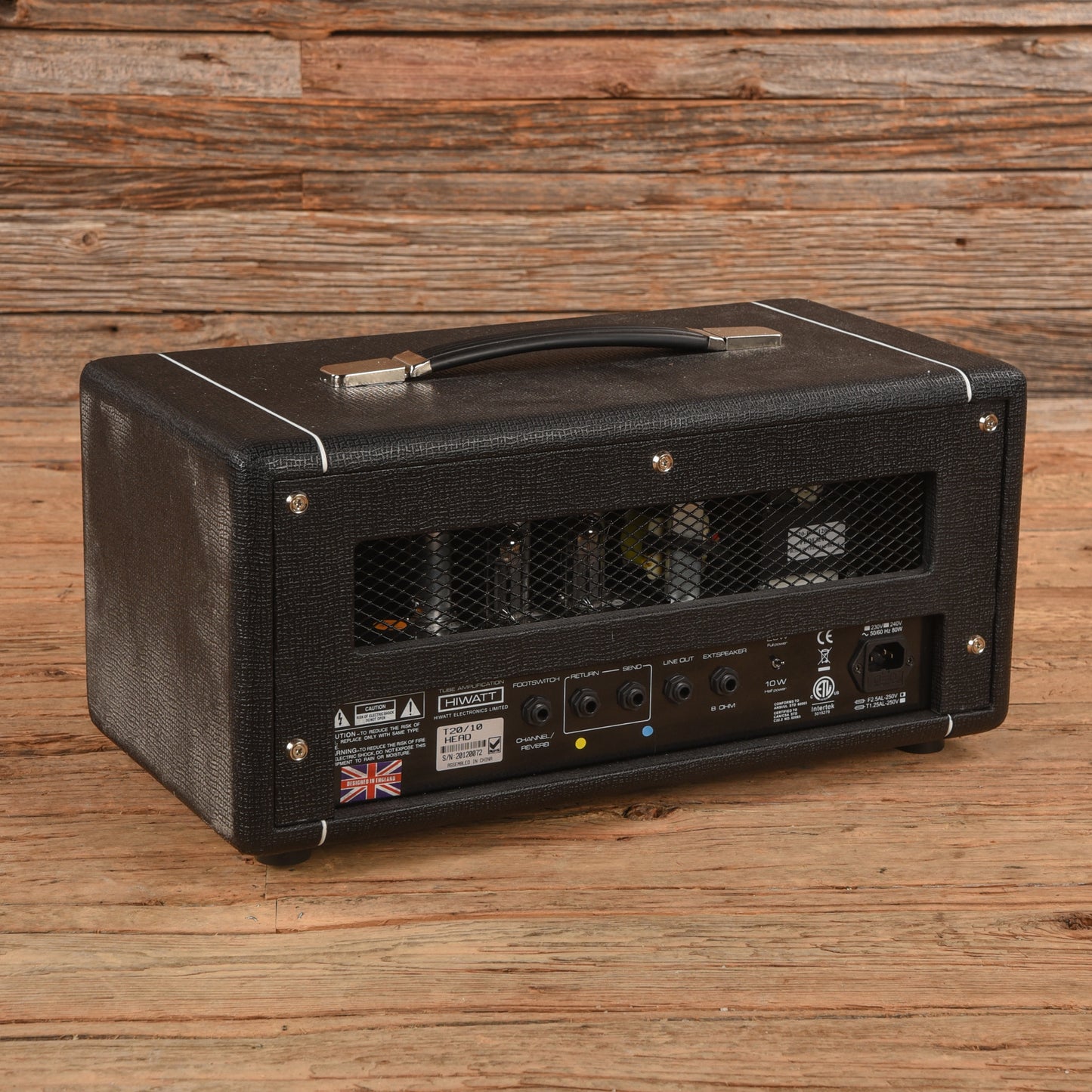 Hiwatt T20/10 Mk III 20-Watt Guitar Amp Head Amps / Guitar Amps / Guitar Cabinets
