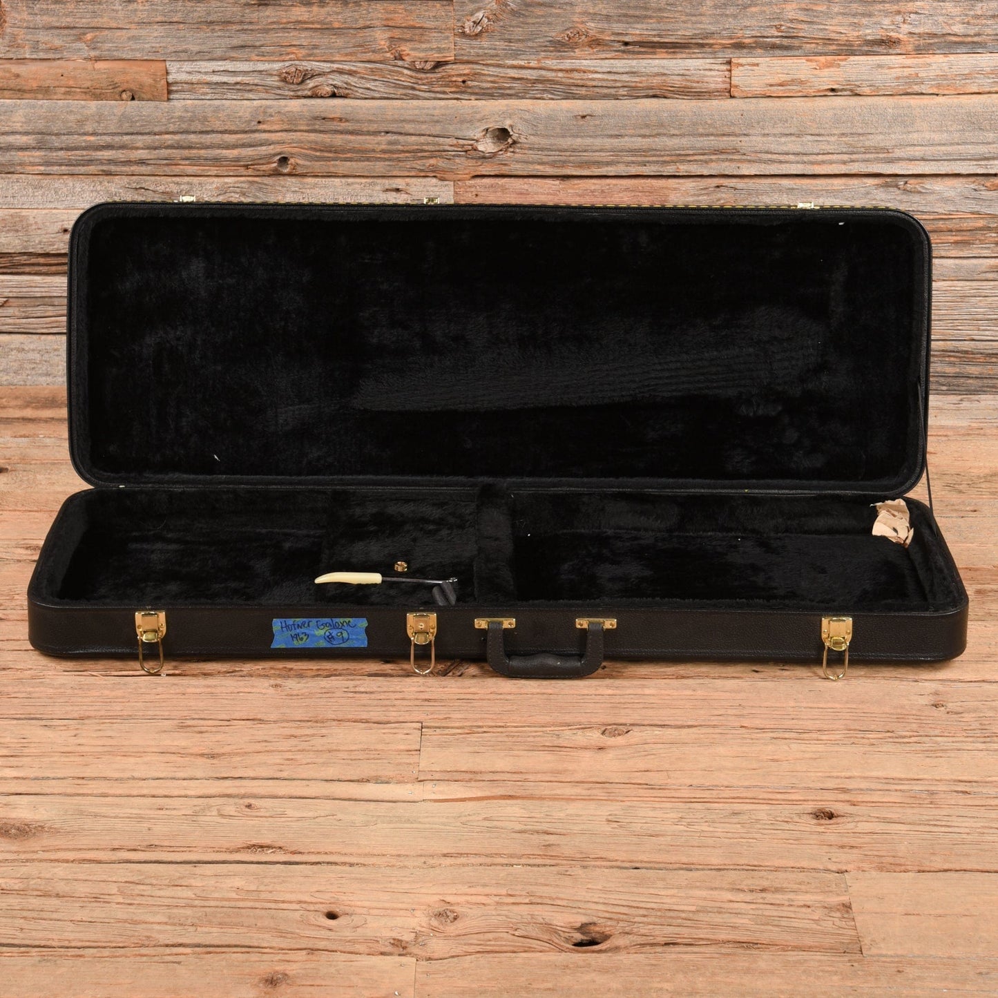 Hofner Galaxie 175 Black 1960s Electric Guitars / Solid Body