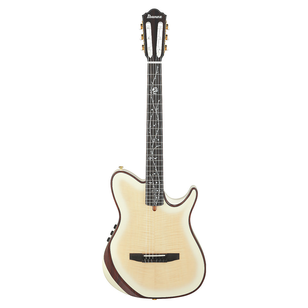 Ibanez TOD100FMNTMM Tim Henson Signature FRH Chambered Acoustic-Electric Guitar Toasted Marshmallow Matte Acoustic Guitars