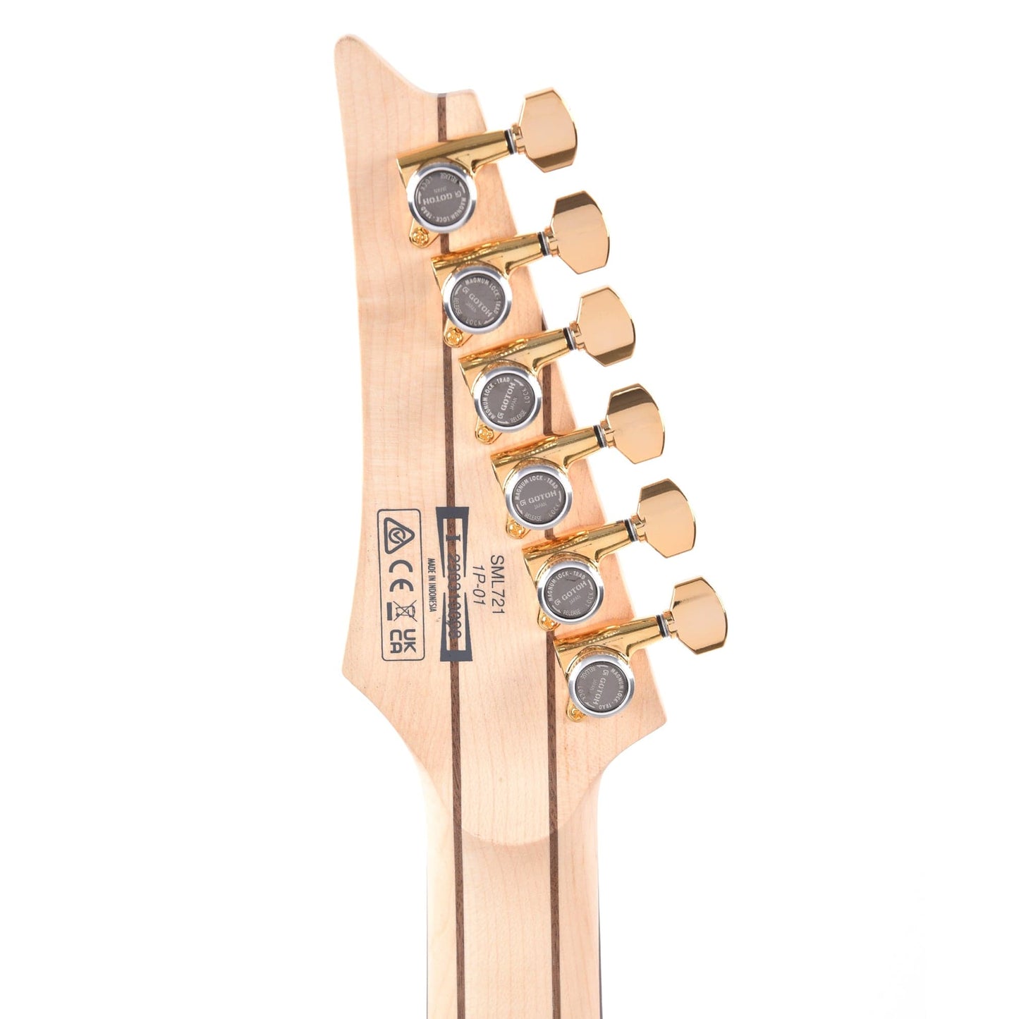 Ibanez SML721RGC Axe Design Lab Multi-Scale Electric Guitar Rose Gold Chameleon Electric Guitars / Solid Body