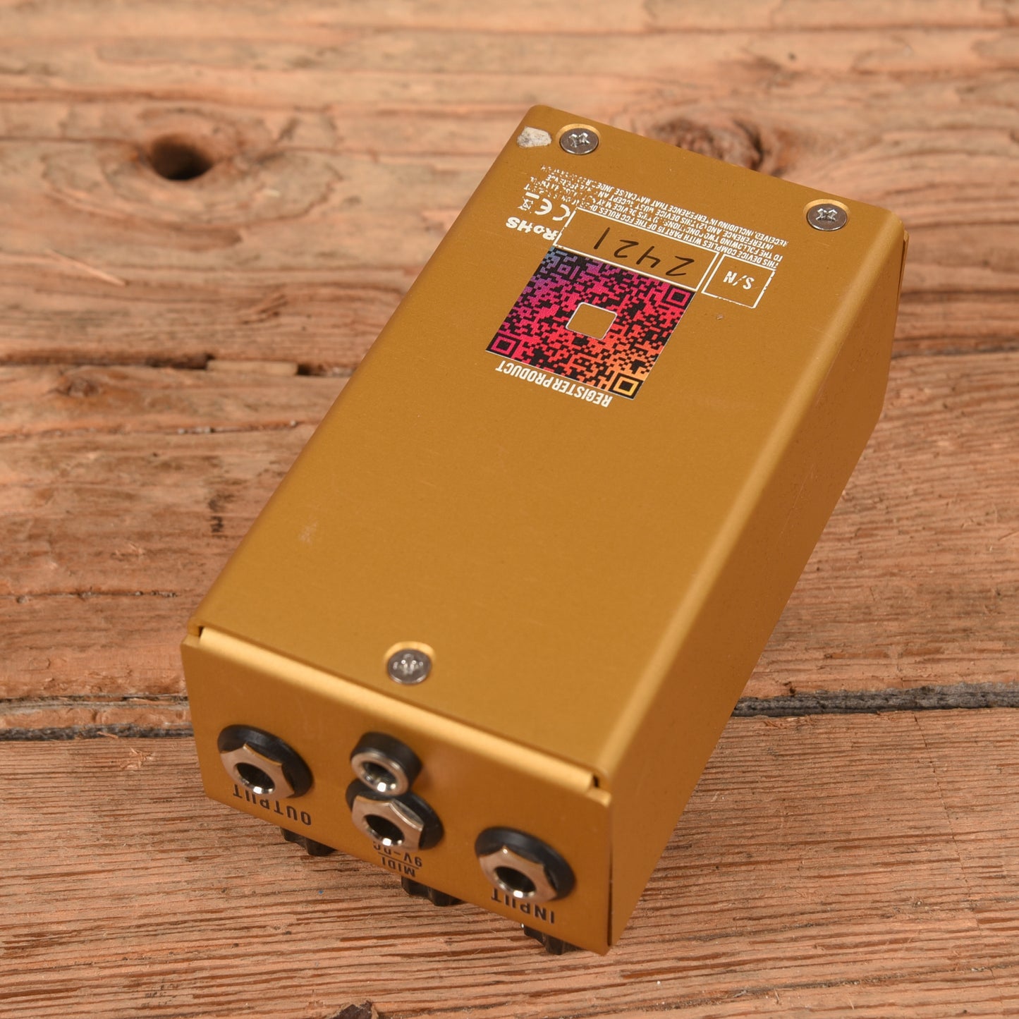 Jackson Audio Golden Boy Joey Landreth Signature Overdrive Effects and Pedals / Overdrive and Boost