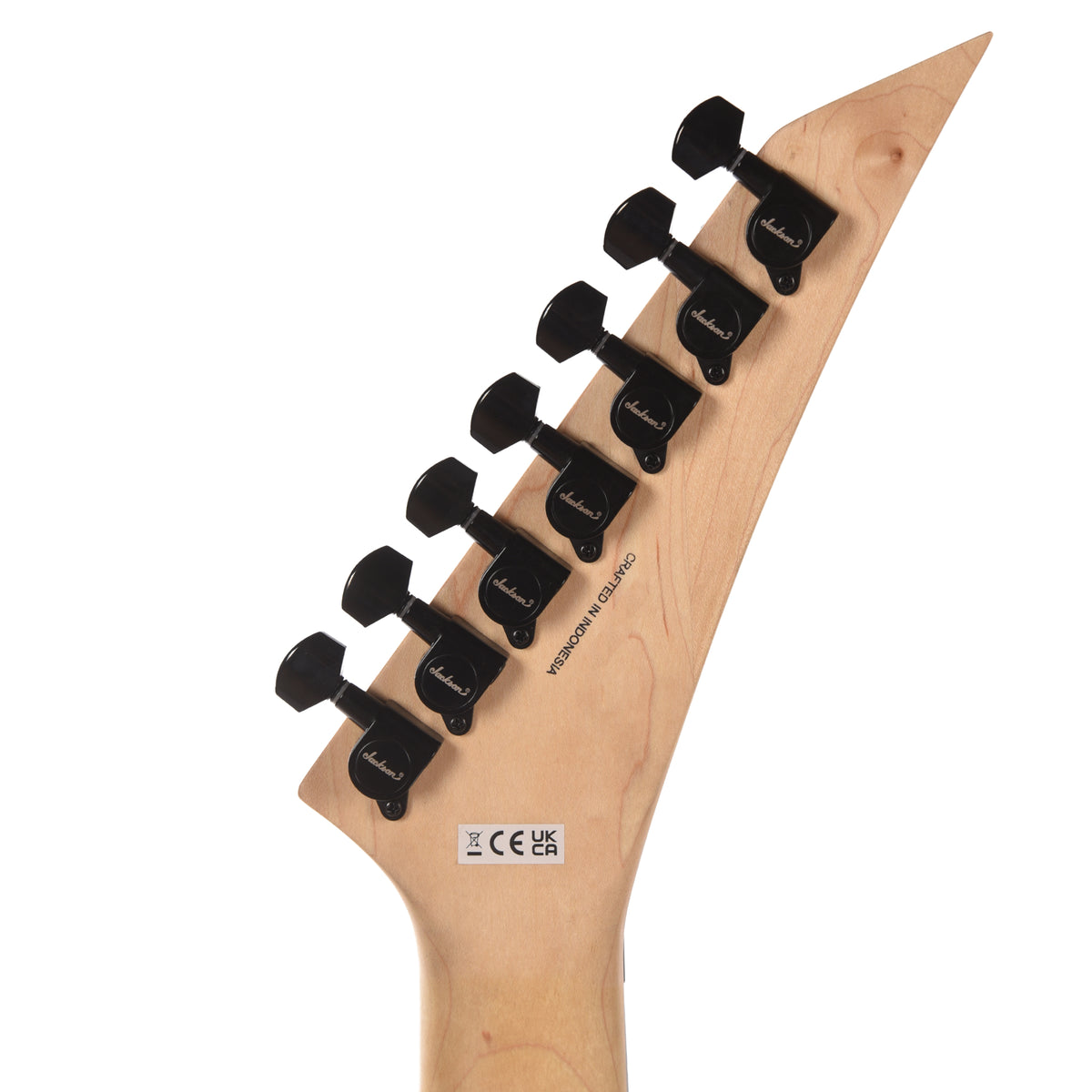 Jackson Pro Series Signature Corey Beaulieu King V KV7Q Transparent Black Electric Guitars