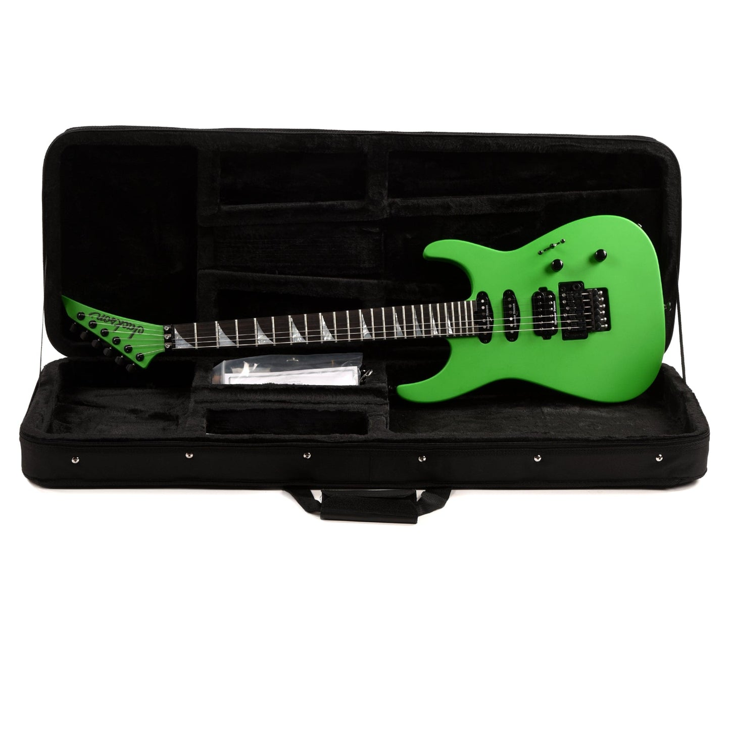 Jackson American Series Soloist SL3 Satin Slime Green Electric Guitars / Solid Body