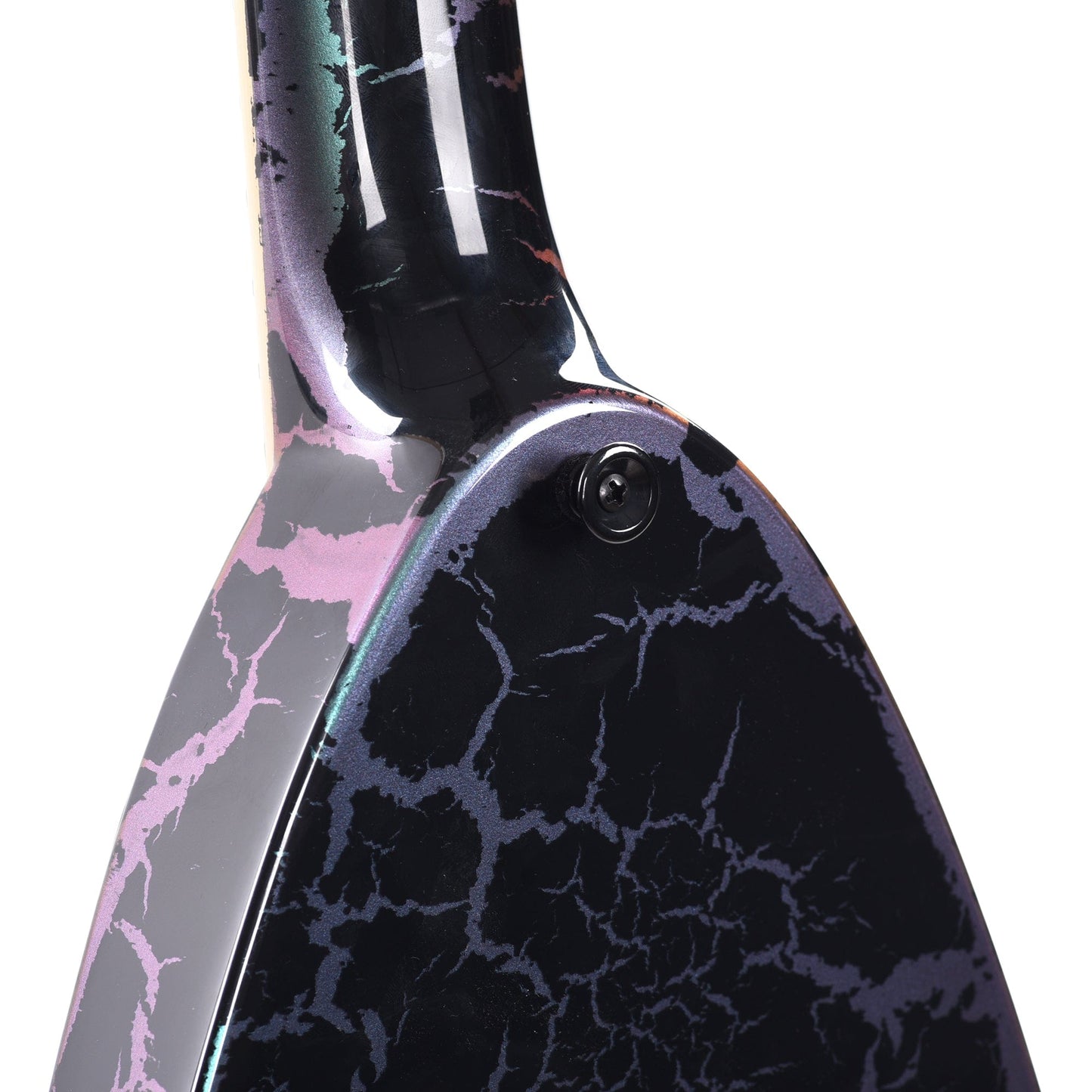 Jackson Custom Shop USA Roswell Rhoads Cyan/Magenta Interference Masterbuilt by "Metal" Joe Williams (One-of-a-Kind) Electric Guitars / Solid Body