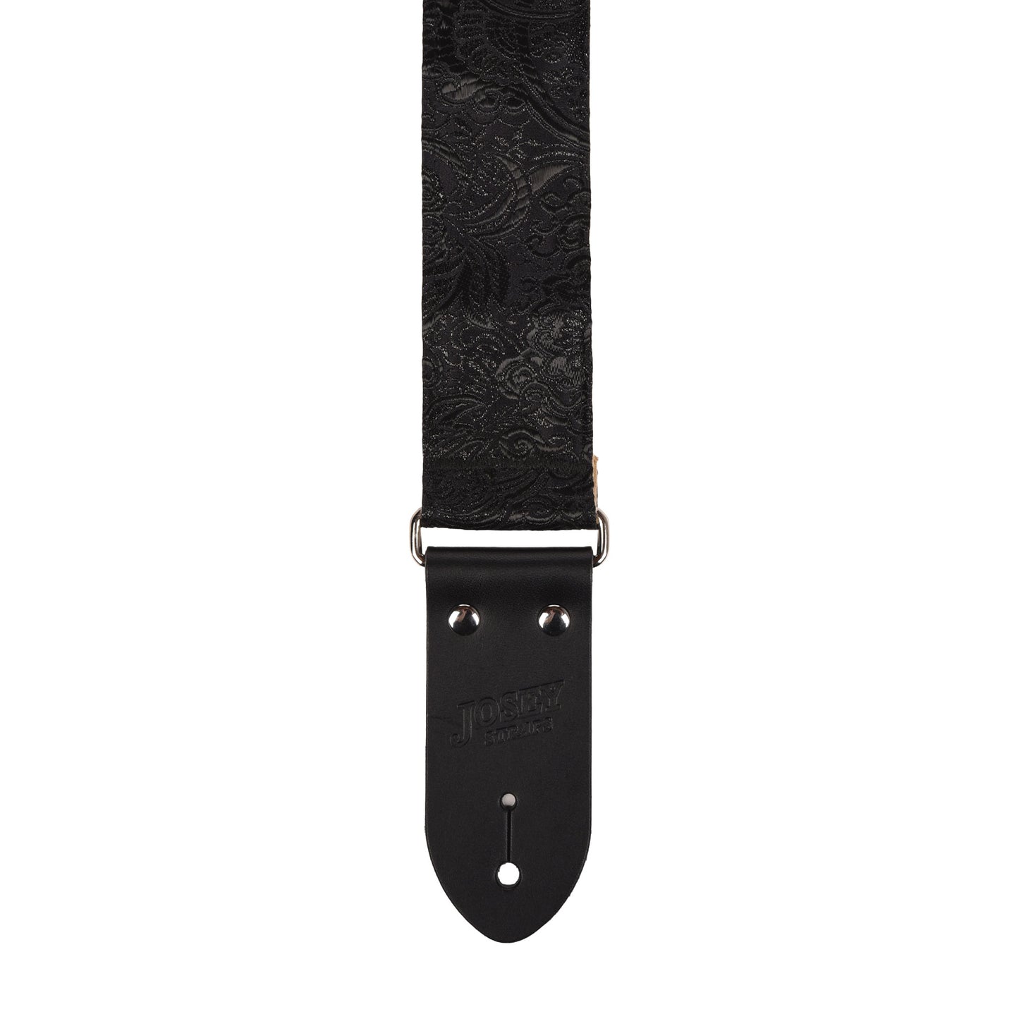 Josey The Abyss 2" Guitar Strap w/Midnight Ends and Cotton Backing Straps