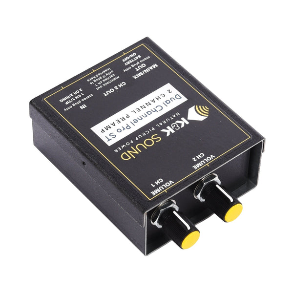 K&K Dual Channel Pro Preamp ST Chicago Music Exchange