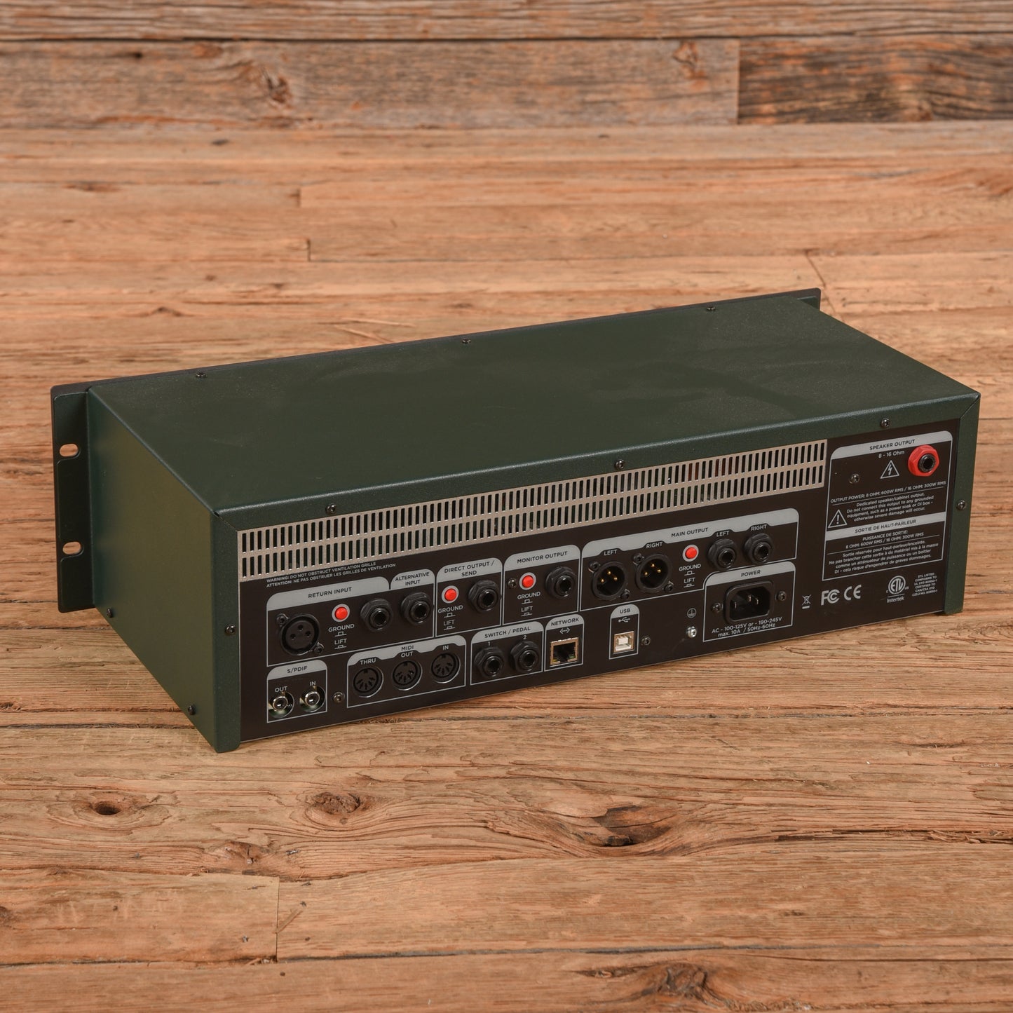 Kemper Amps Profiler PowerRack 600-Watt Digital Modeling Amp Amps / Guitar Amps / Guitar Cabinets
