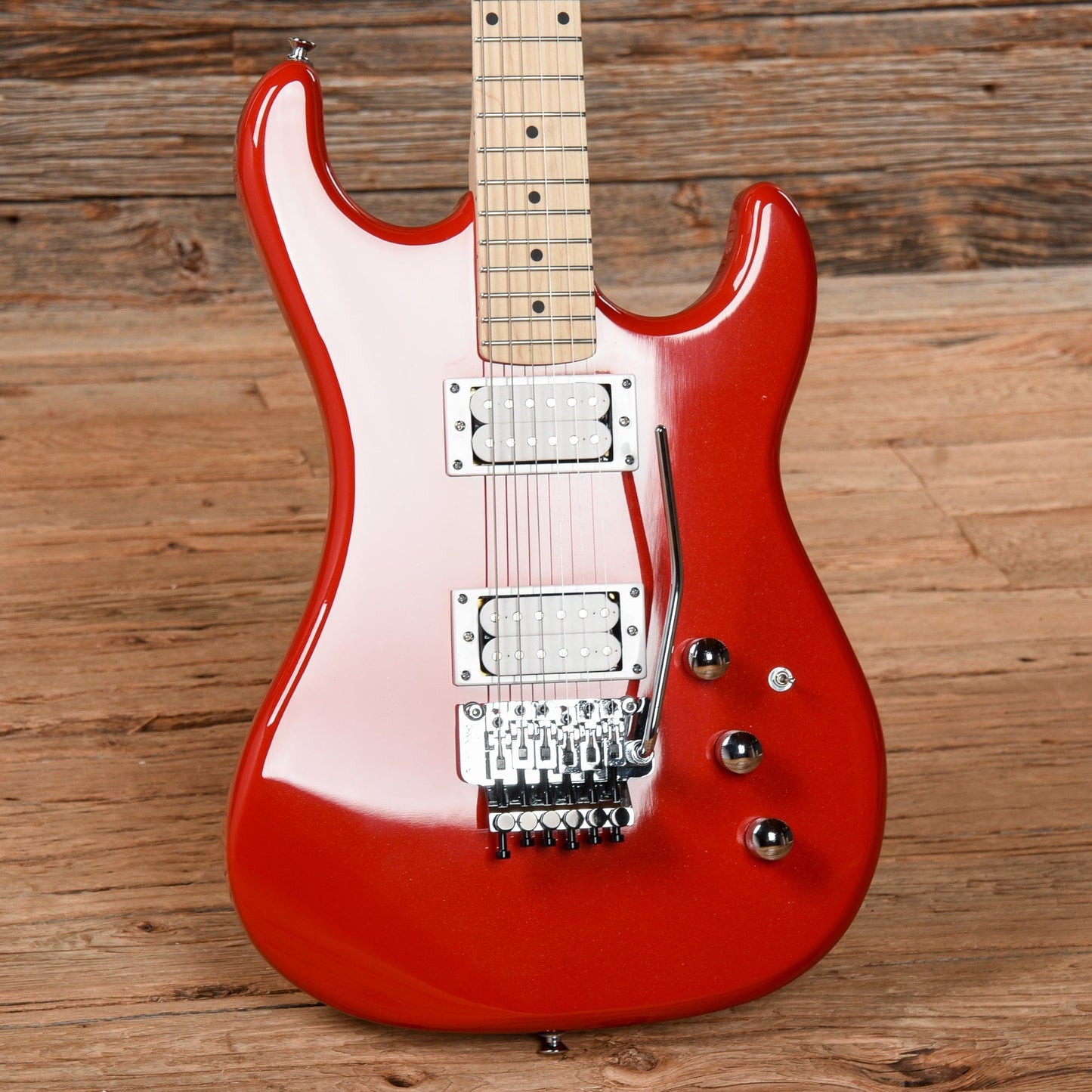 Kramer Pacer Classic Scarlet Red Metallic Electric Guitars / Solid Body